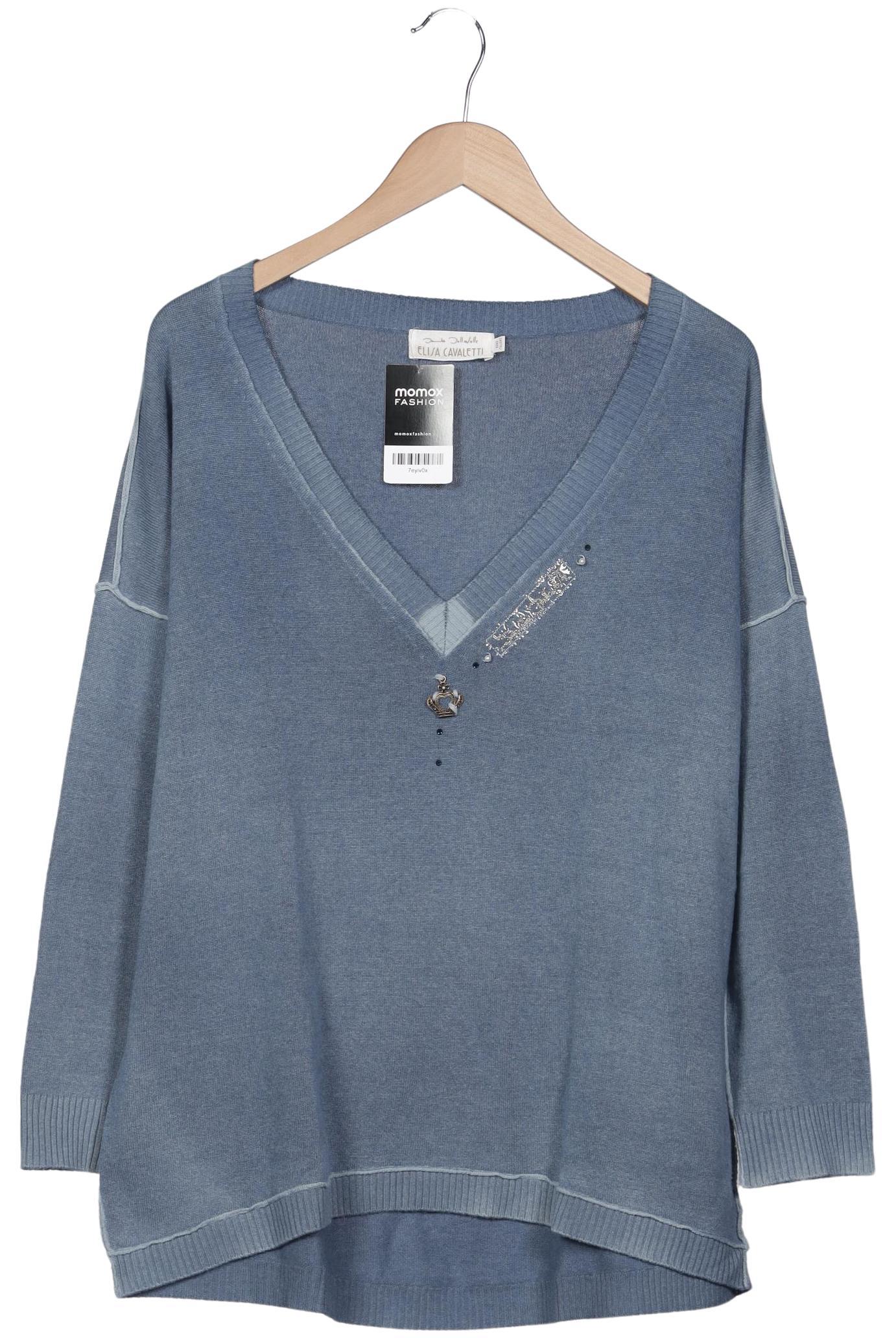 

Elisa Cavaletti Damen Pullover, blau, Gr. 44