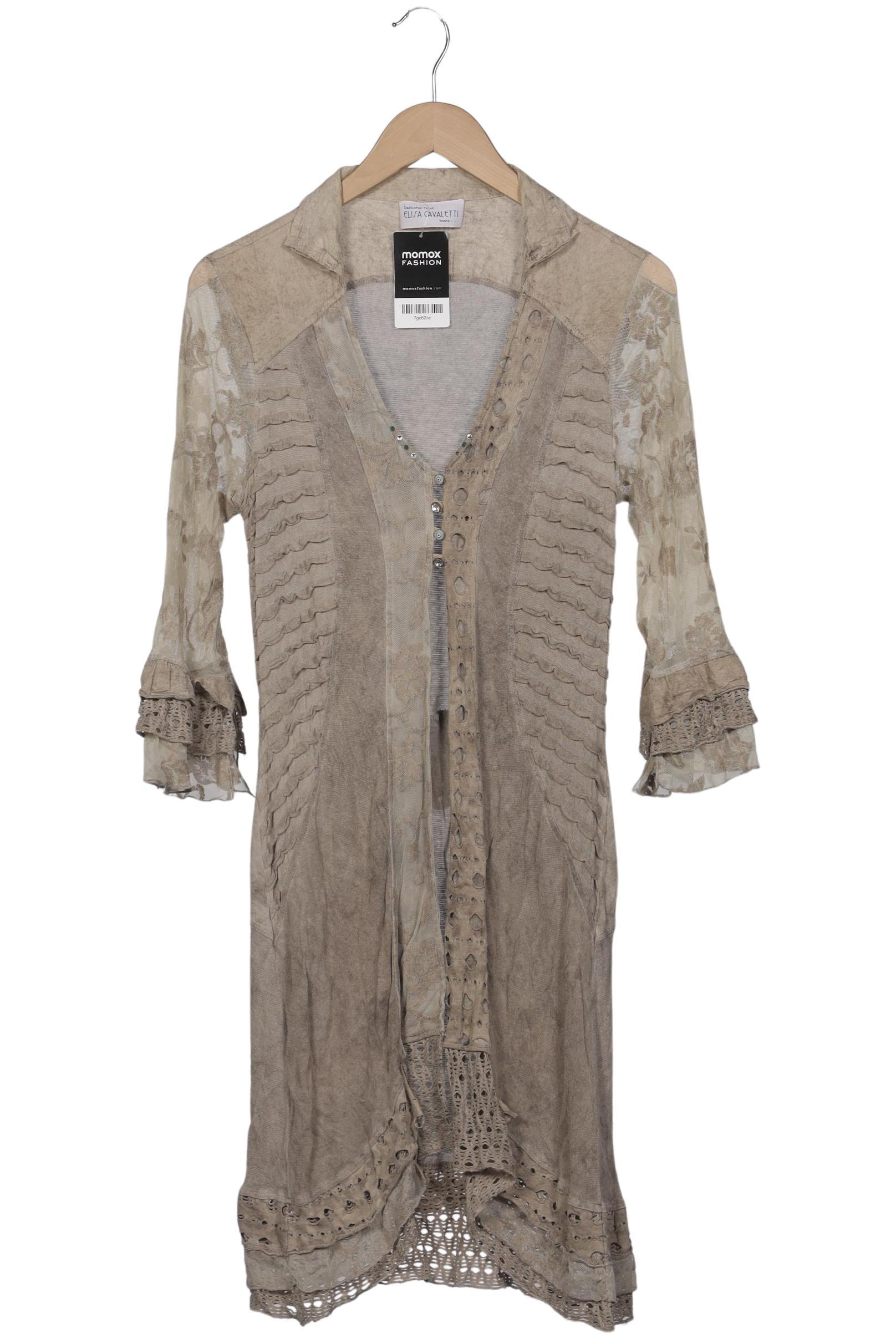 

Elisa Cavaletti Damen Strickjacke, beige, Gr. 36