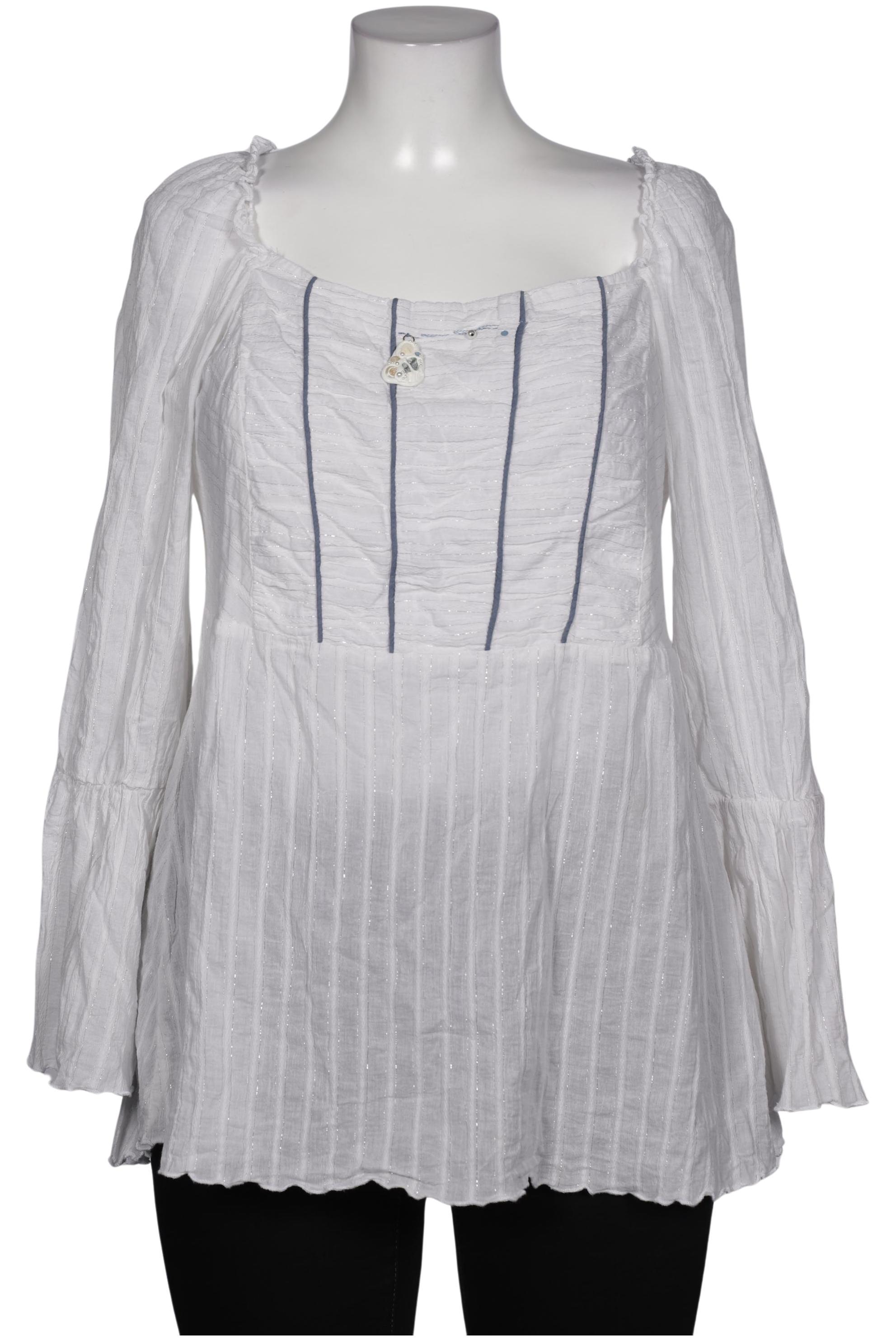 

Elisa Cavaletti Damen Bluse, weiß, Gr. 44