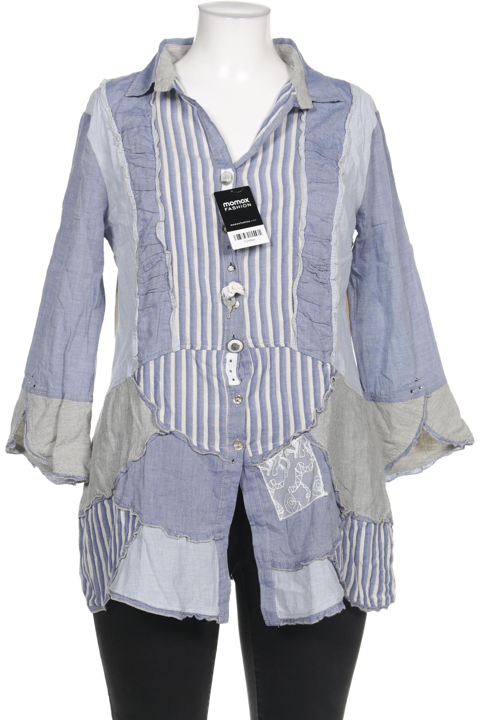 

Elisa Cavaletti Damen Bluse, blau, Gr. 46