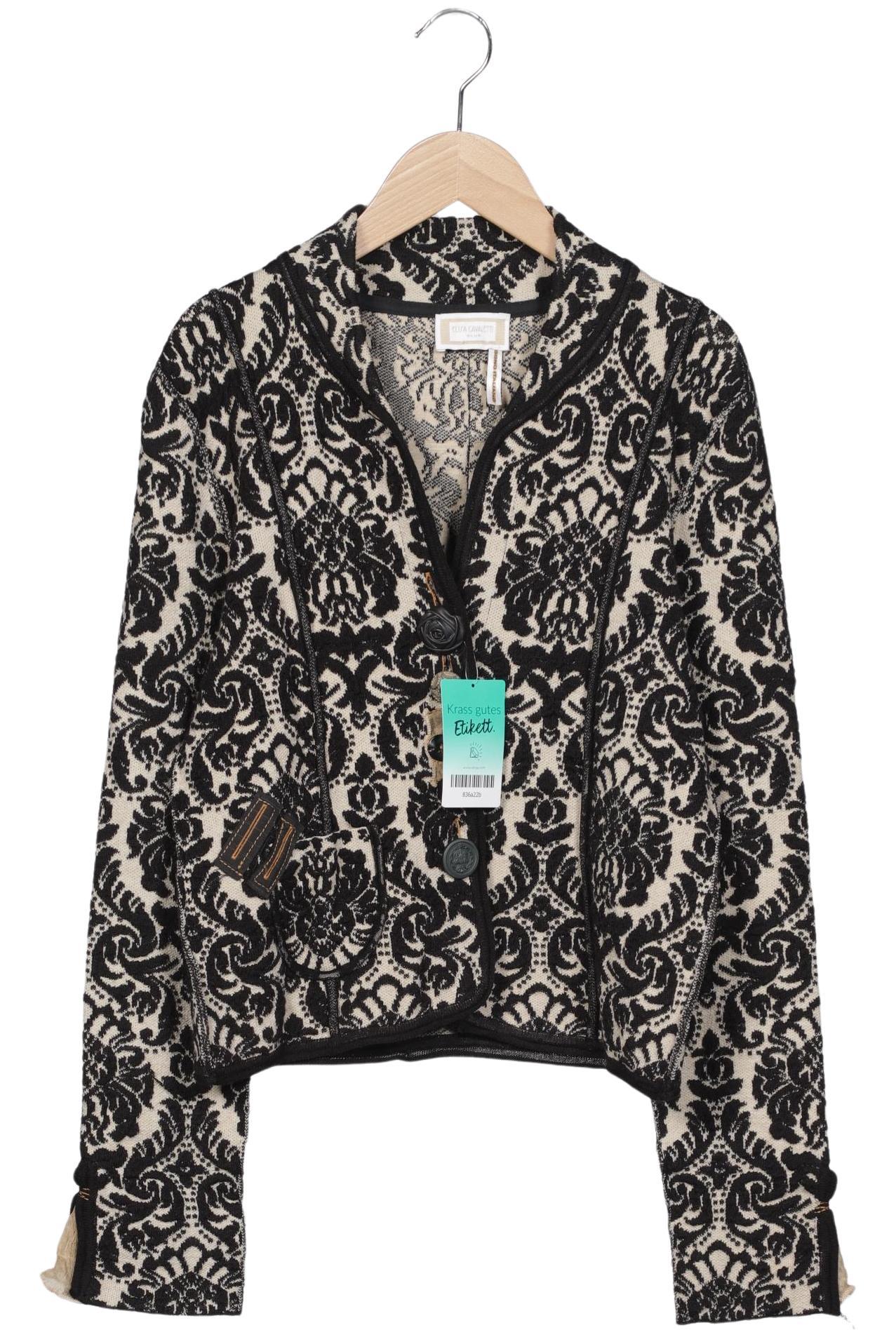 

Elisa Cavaletti Damen Strickjacke, schwarz, Gr. 38