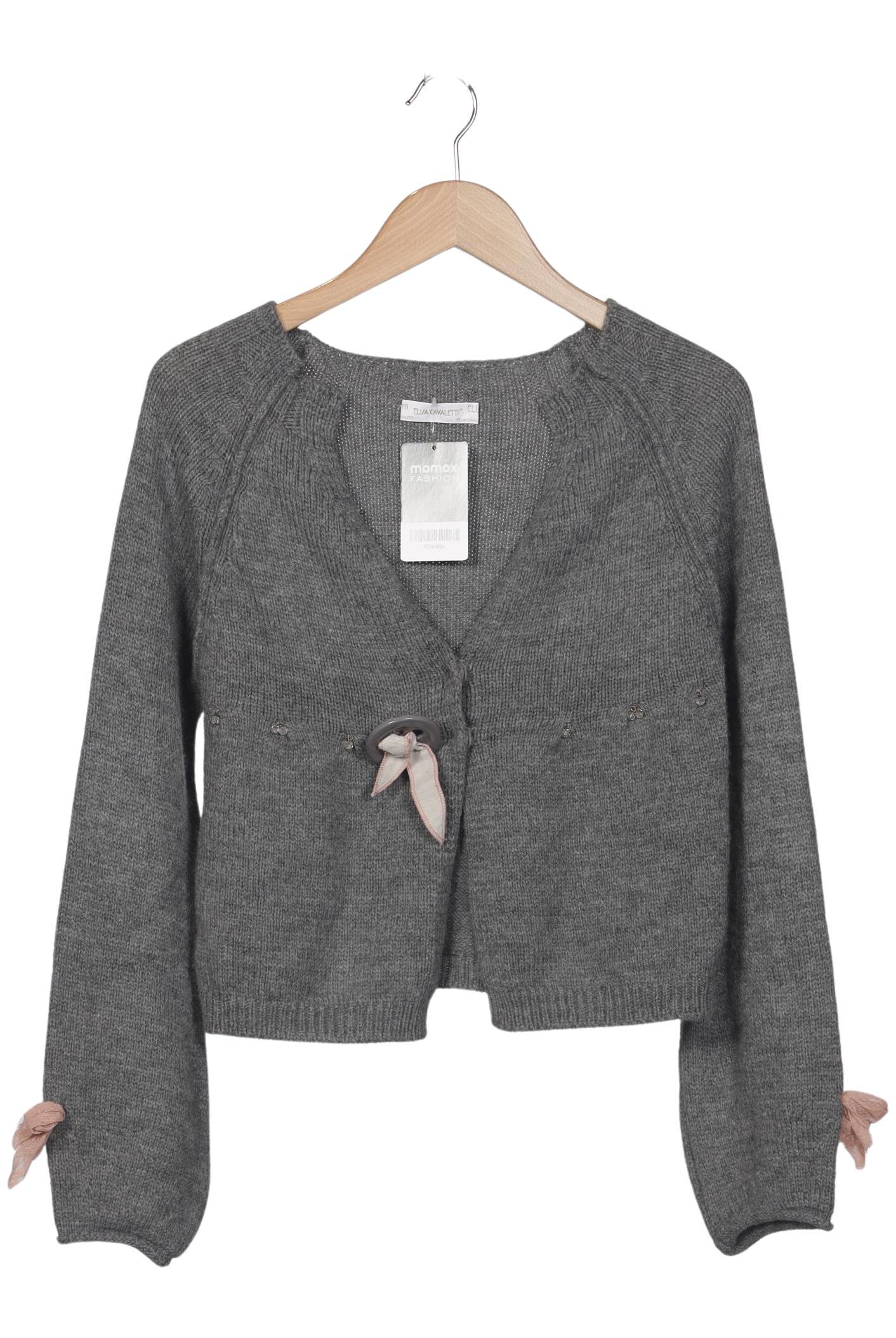 

Elisa Cavaletti Damen Strickjacke, grau, Gr. 36
