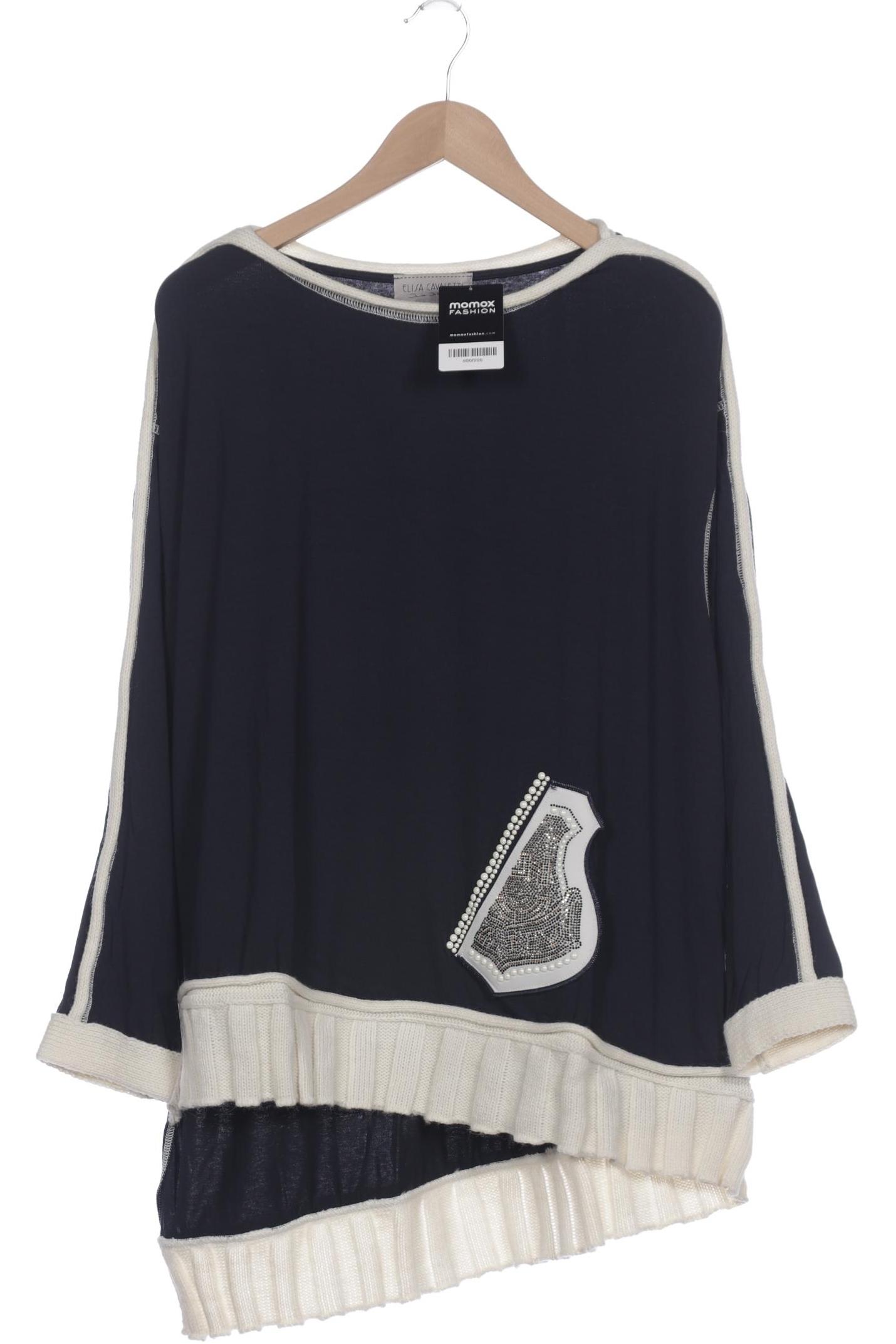 

Elisa Cavaletti Damen Langarmshirt, marineblau, Gr. 40