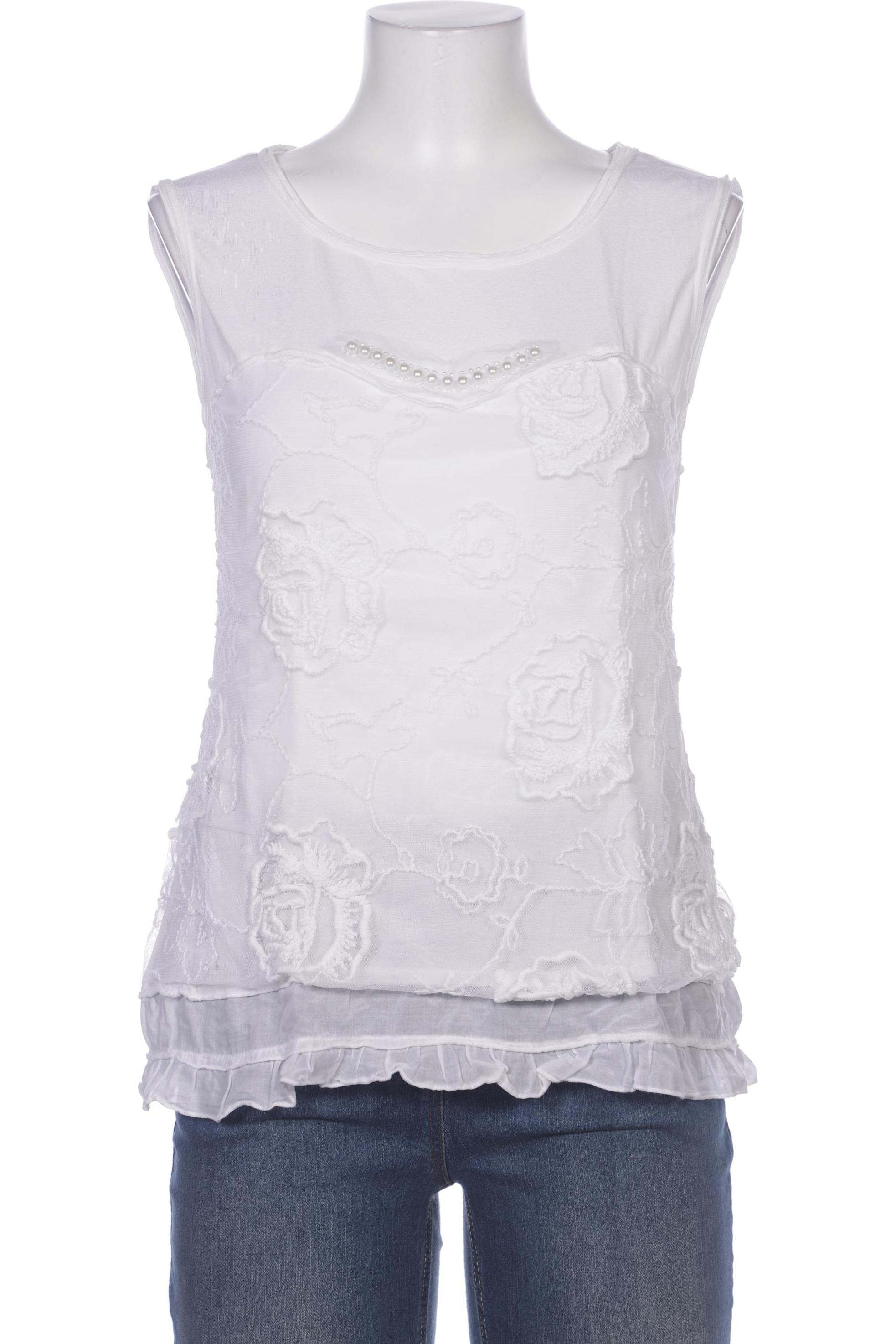

Elisa Cavaletti Damen Top, weiß, Gr. 36