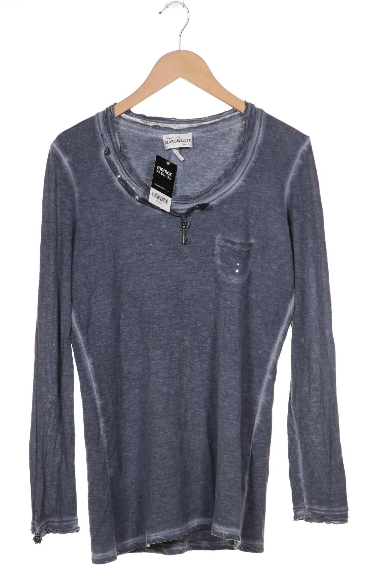 

Elisa Cavaletti Damen Langarmshirt, marineblau, Gr. 42