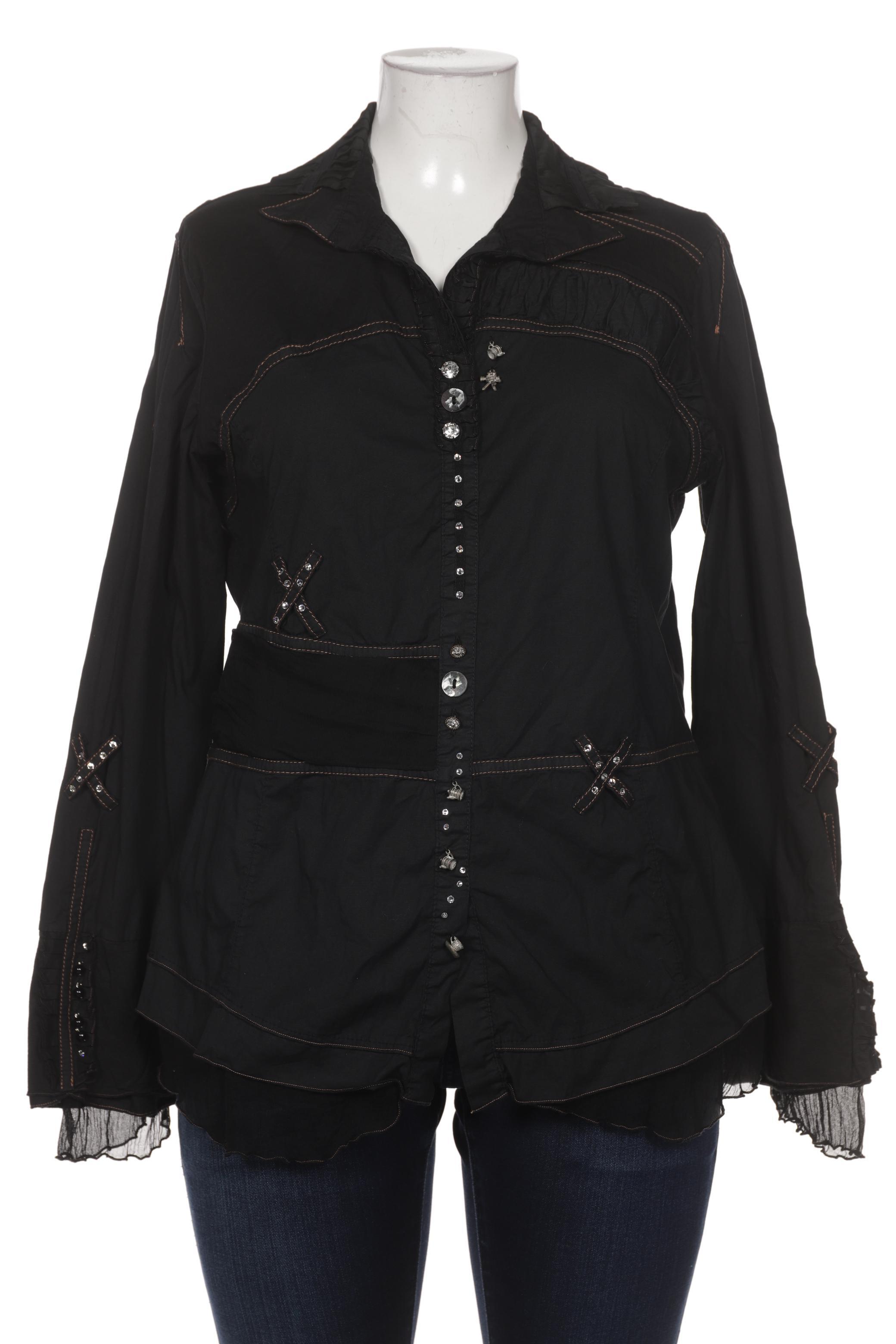 

Elisa Cavaletti Damen Bluse, schwarz, Gr. 46