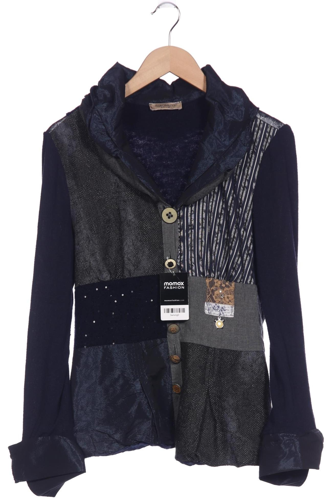 

Elisa Cavaletti Damen Strickjacke, marineblau, Gr. 44