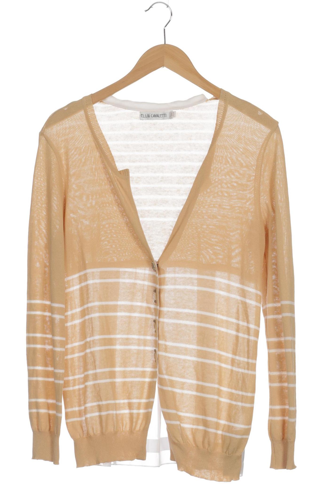 

Elisa Cavaletti Damen Strickjacke, beige, Gr.