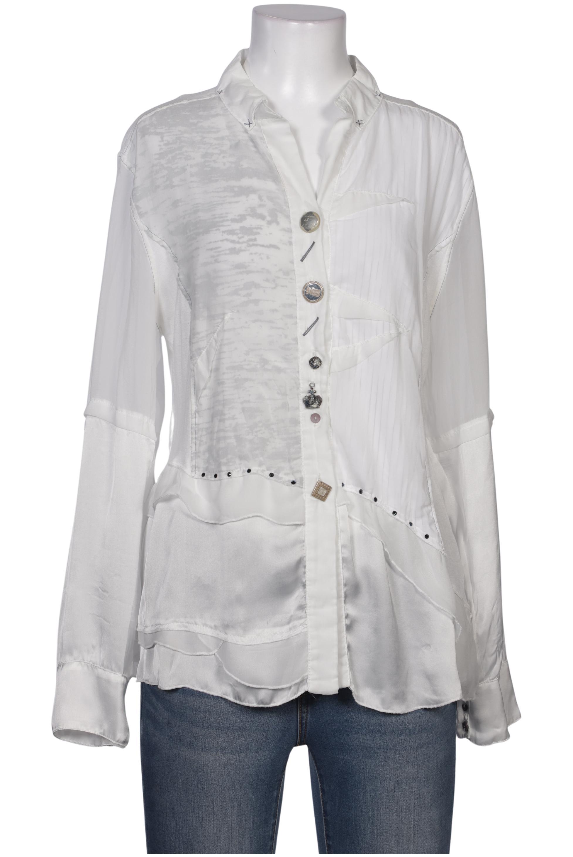 

Elisa Cavaletti Damen Bluse, weiß, Gr. 38