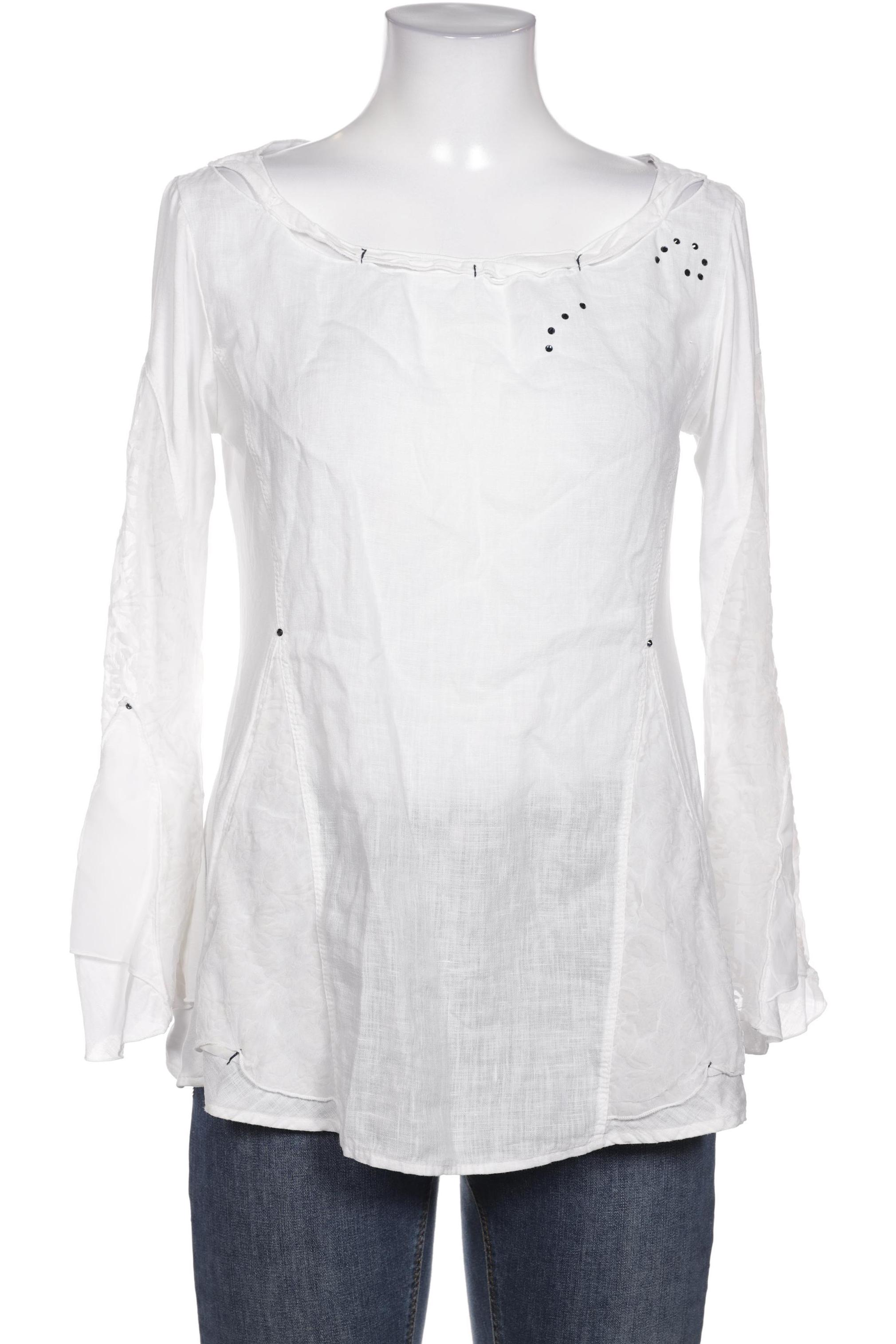 

Elisa Cavaletti Damen Langarmshirt, weiß, Gr. 36