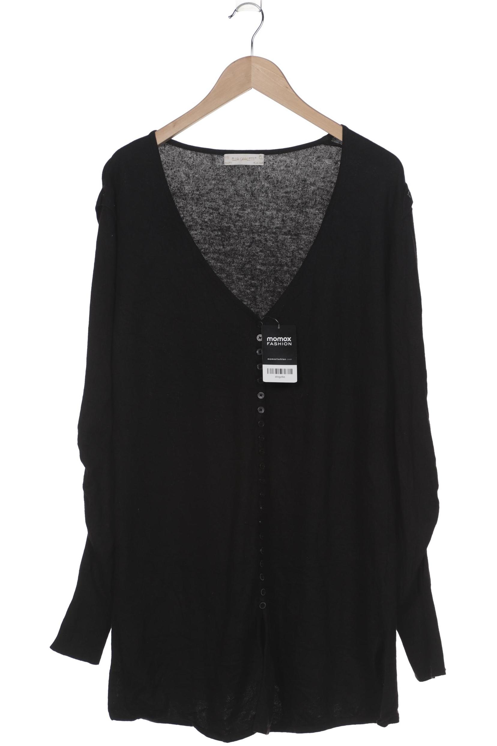 

Elisa Cavaletti Damen Strickjacke, schwarz, Gr. 46