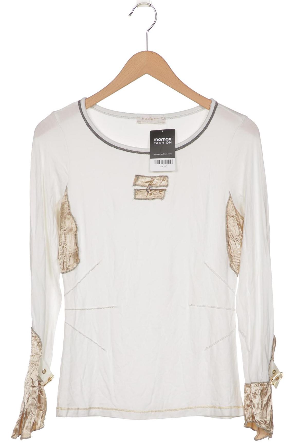 

Elisa Cavaletti Damen Langarmshirt, weiß, Gr. 38