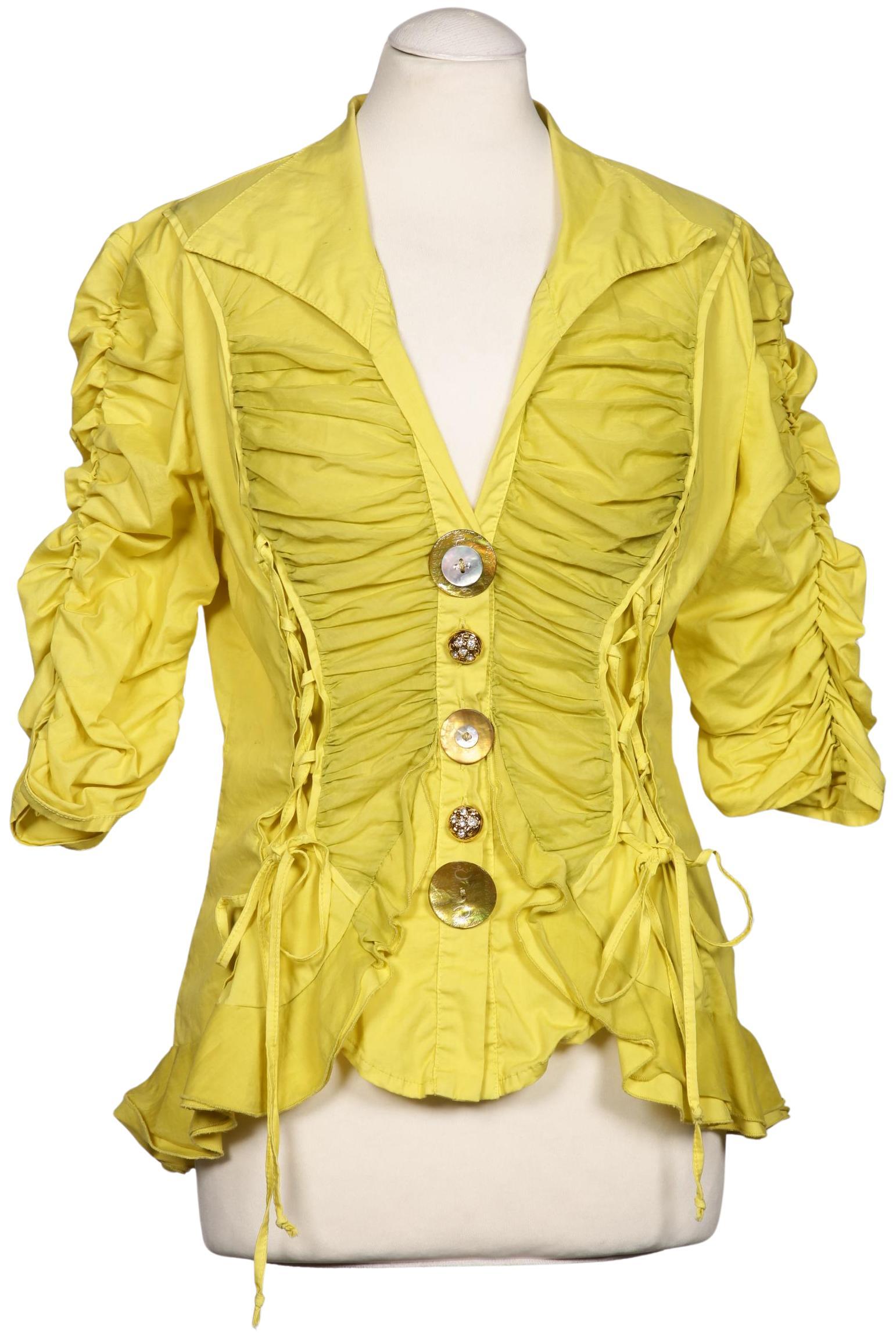 

Elisa Cavaletti Damen Bluse, gelb, Gr. 38