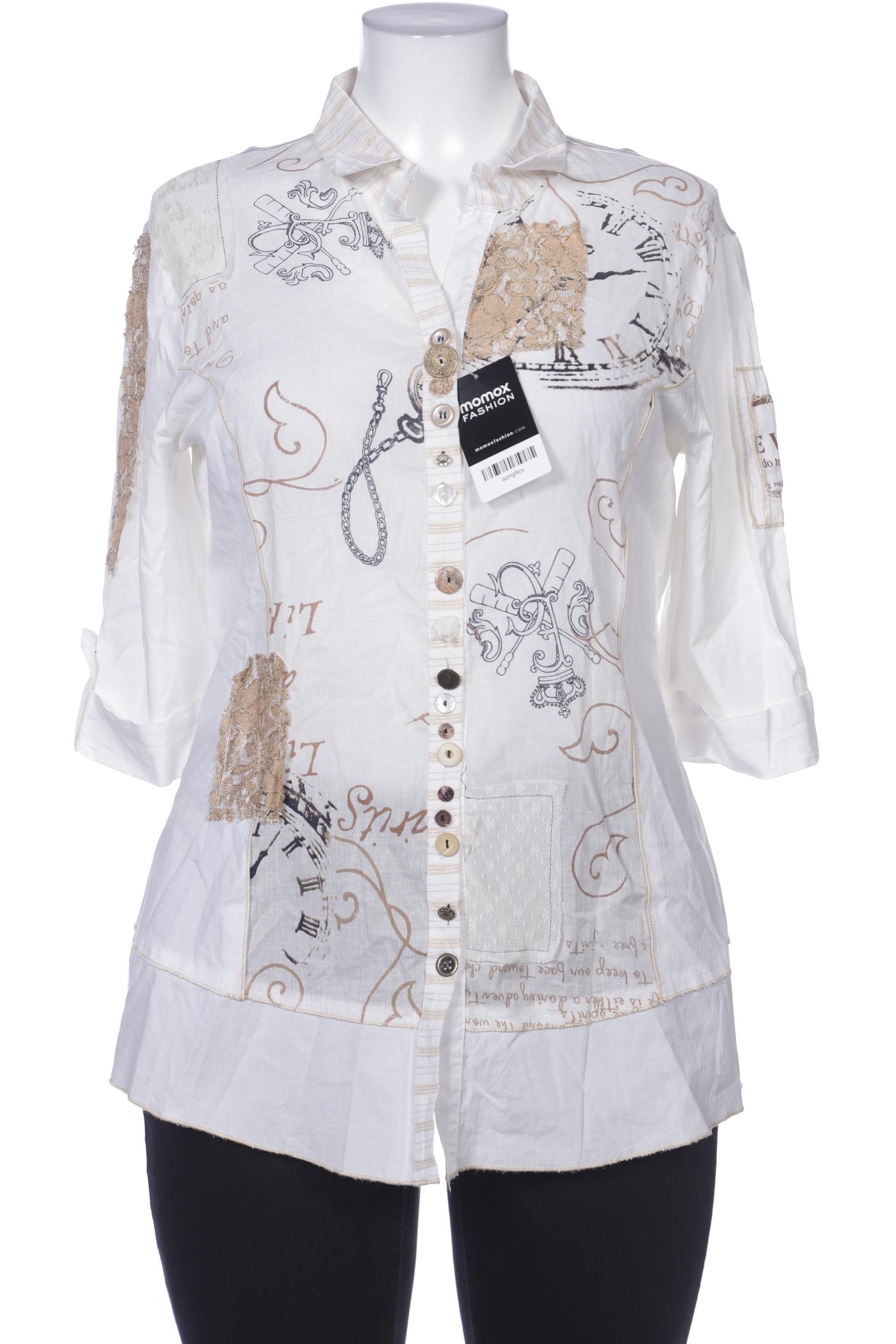 

Elisa Cavaletti Damen Bluse, weiß, Gr. 44