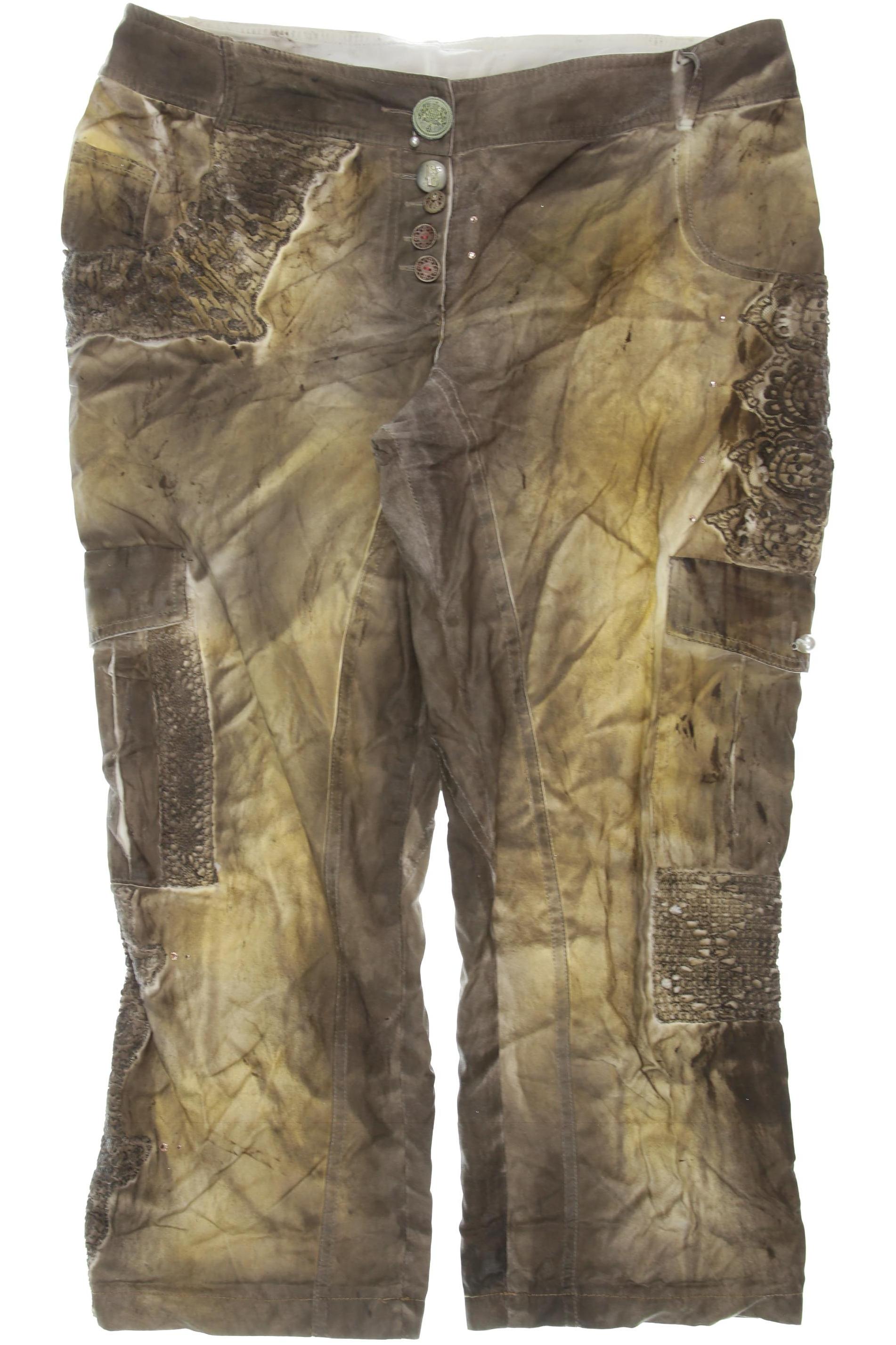 

Elisa Cavaletti Damen Stoffhose, braun, Gr. 0