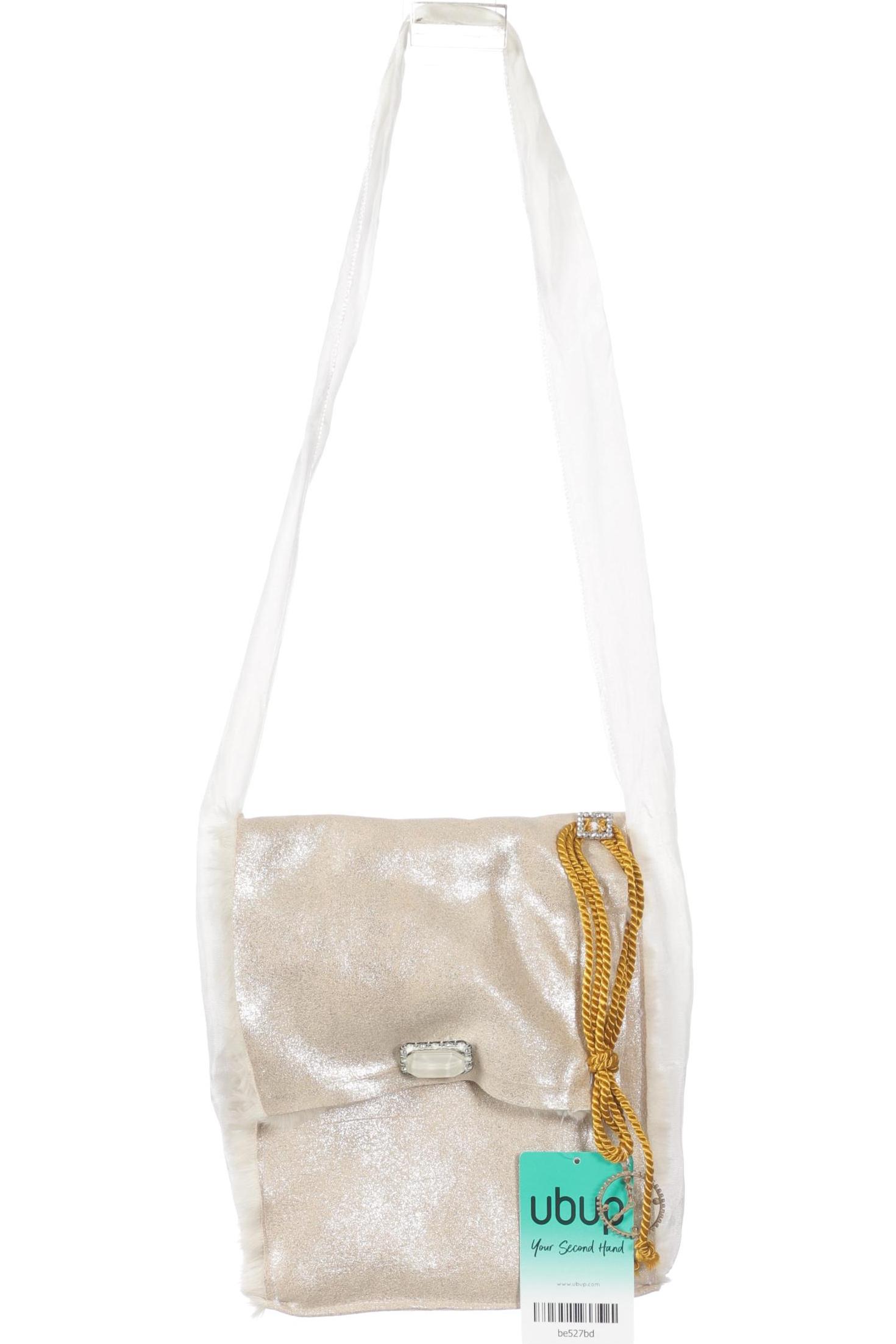 

Elisa Cavaletti Damen Handtasche, beige, Gr.