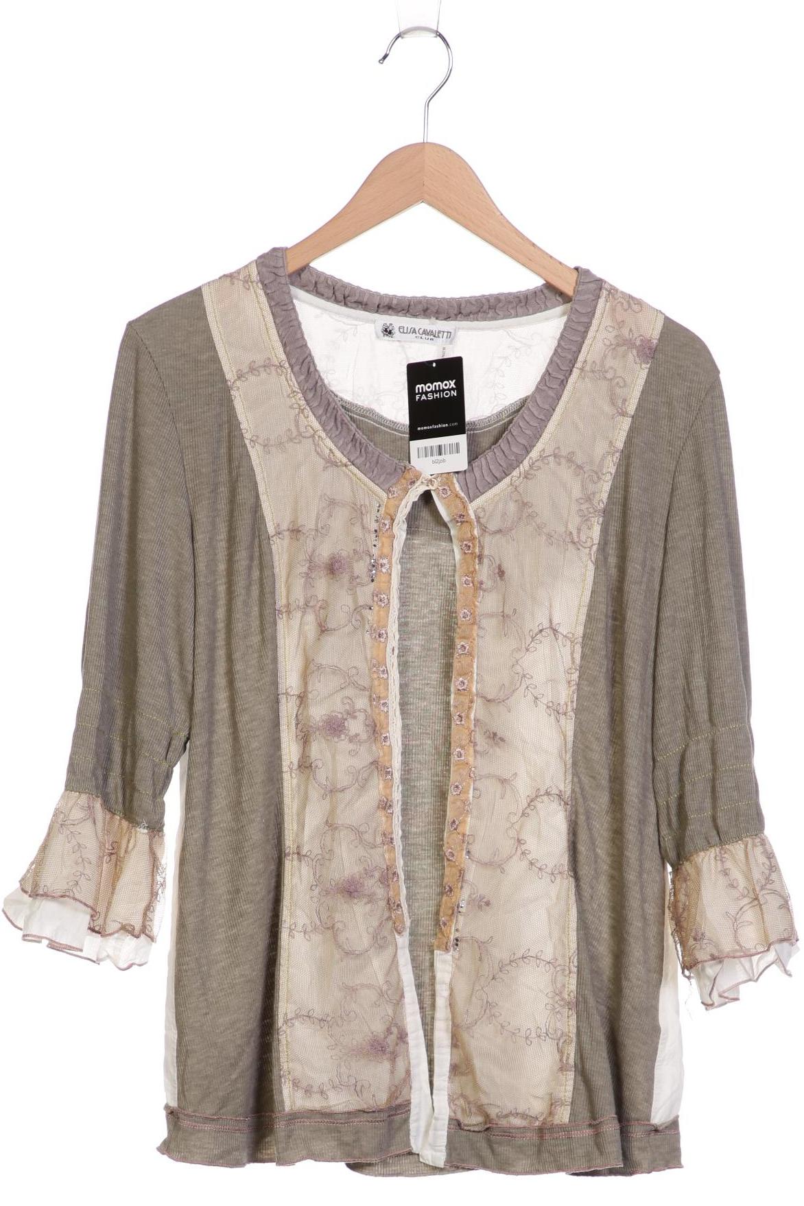 

Elisa Cavaletti Damen Strickjacke, grau, Gr. 46