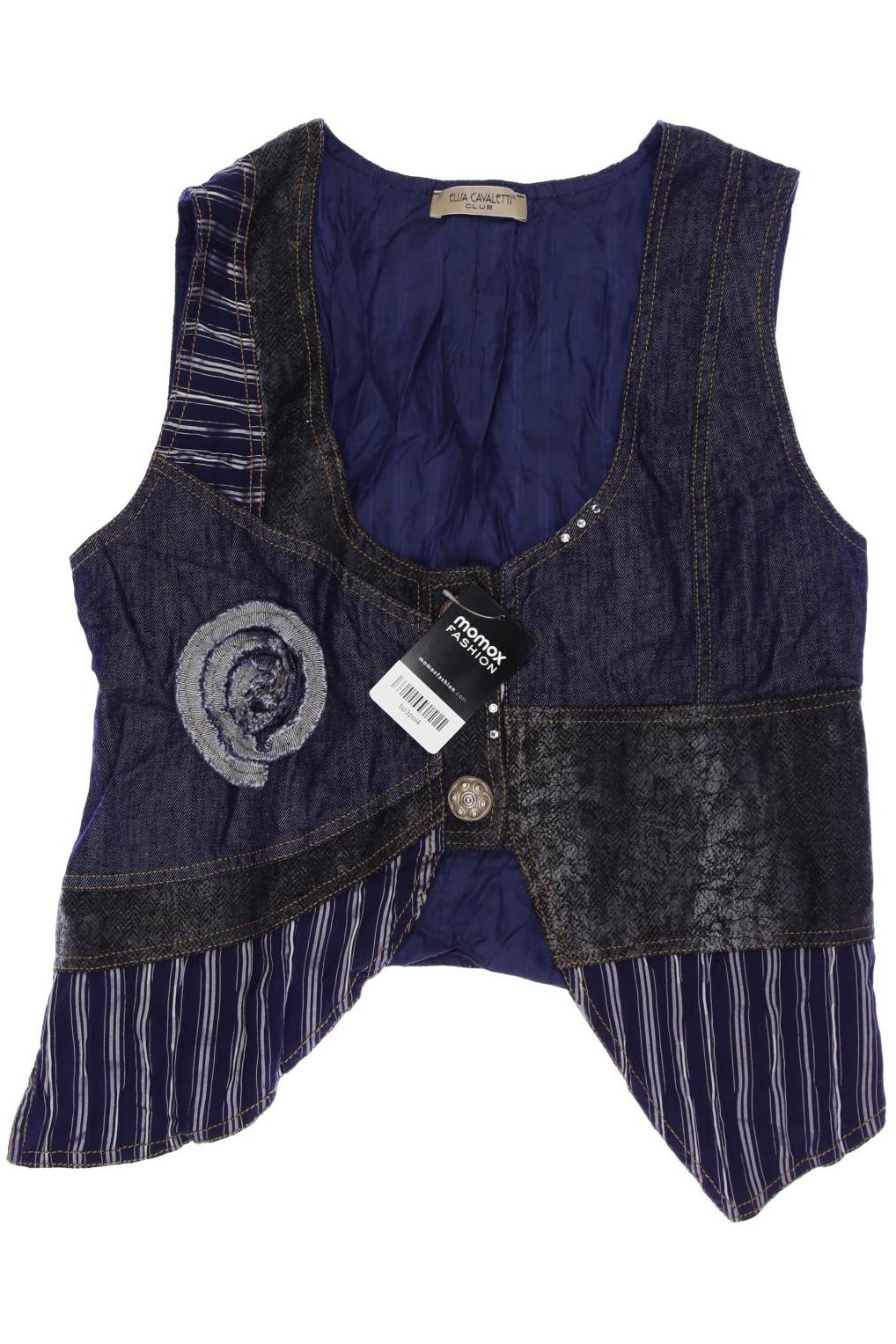 

Elisa Cavaletti Damen Weste, marineblau, Gr. 42