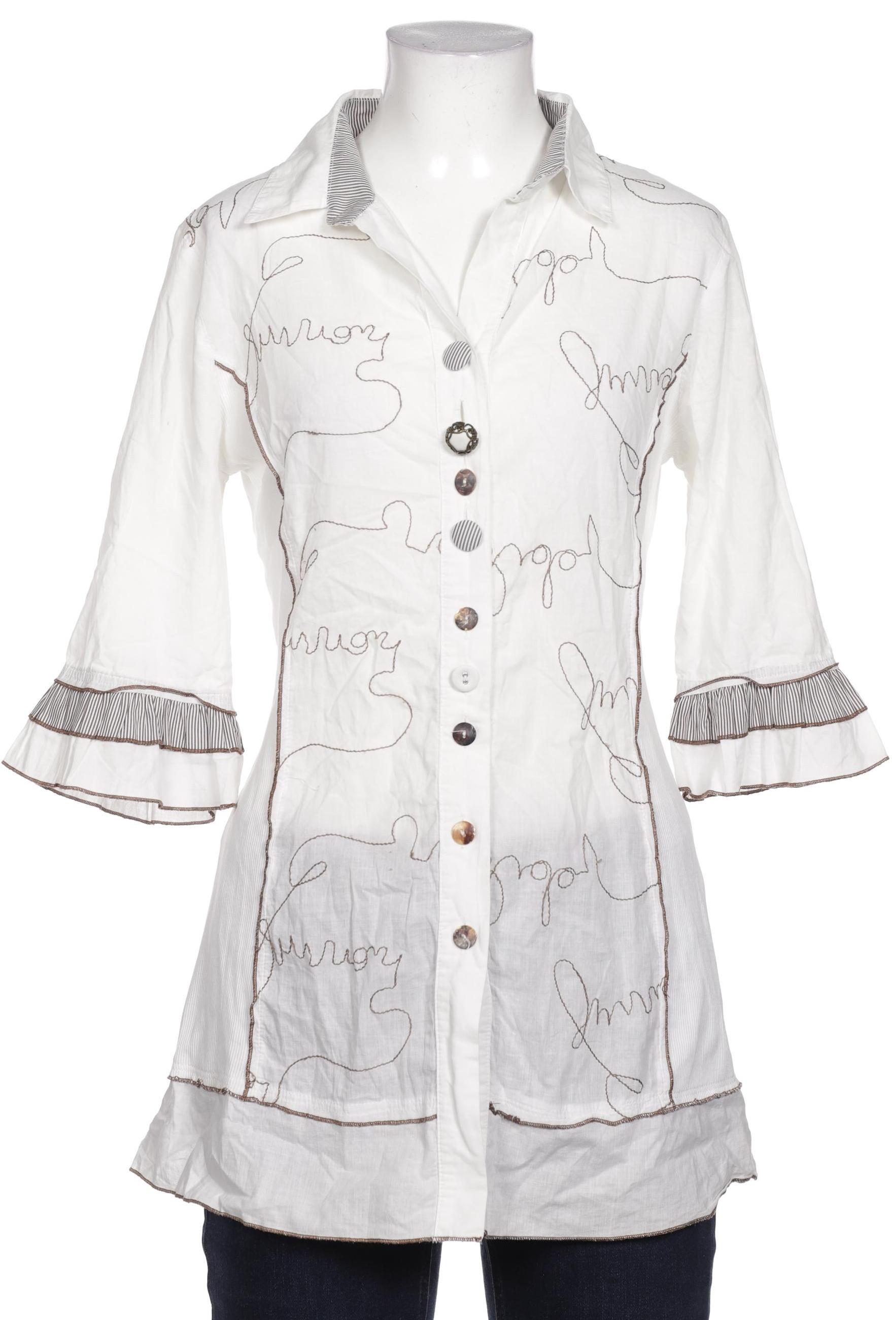 

Elisa Cavaletti Damen Bluse, weiß, Gr. 38