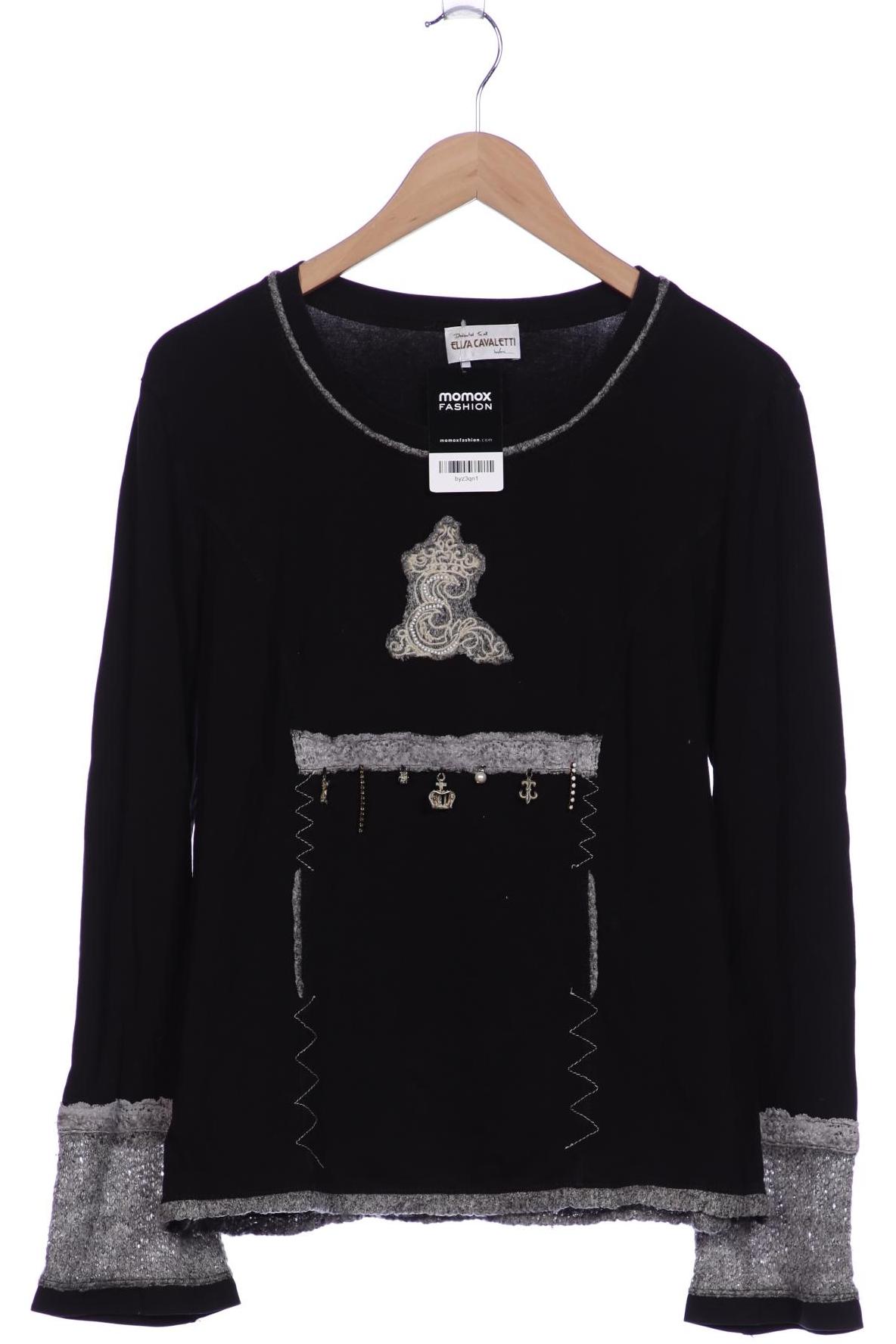 

Elisa Cavaletti Damen Langarmshirt, schwarz, Gr. 46