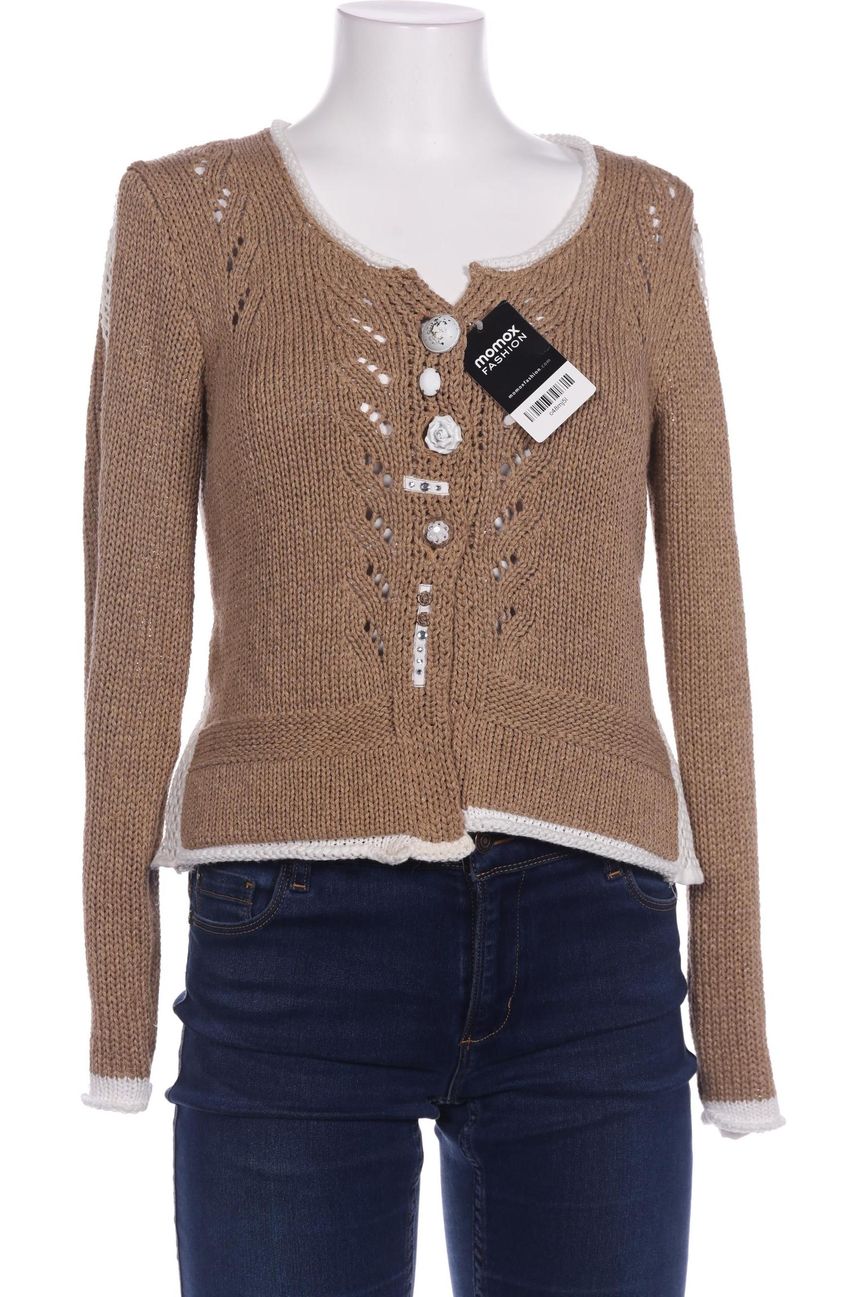 

Elisa Cavaletti Damen Strickjacke, beige, Gr. 42