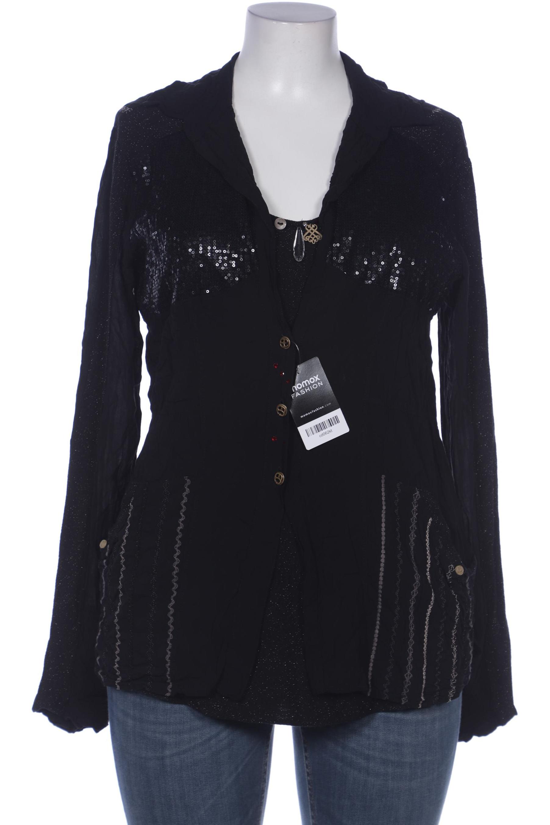 

Elisa Cavaletti Damen Bluse, schwarz, Gr. 42