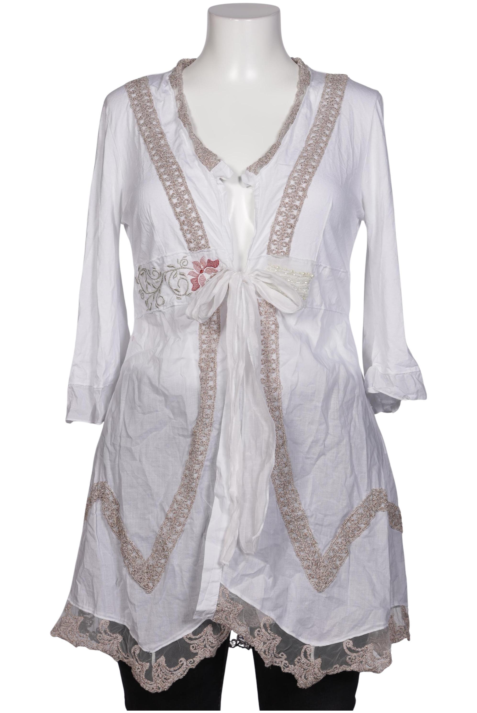 

Elisa Cavaletti Damen Bluse, weiß, Gr. 44