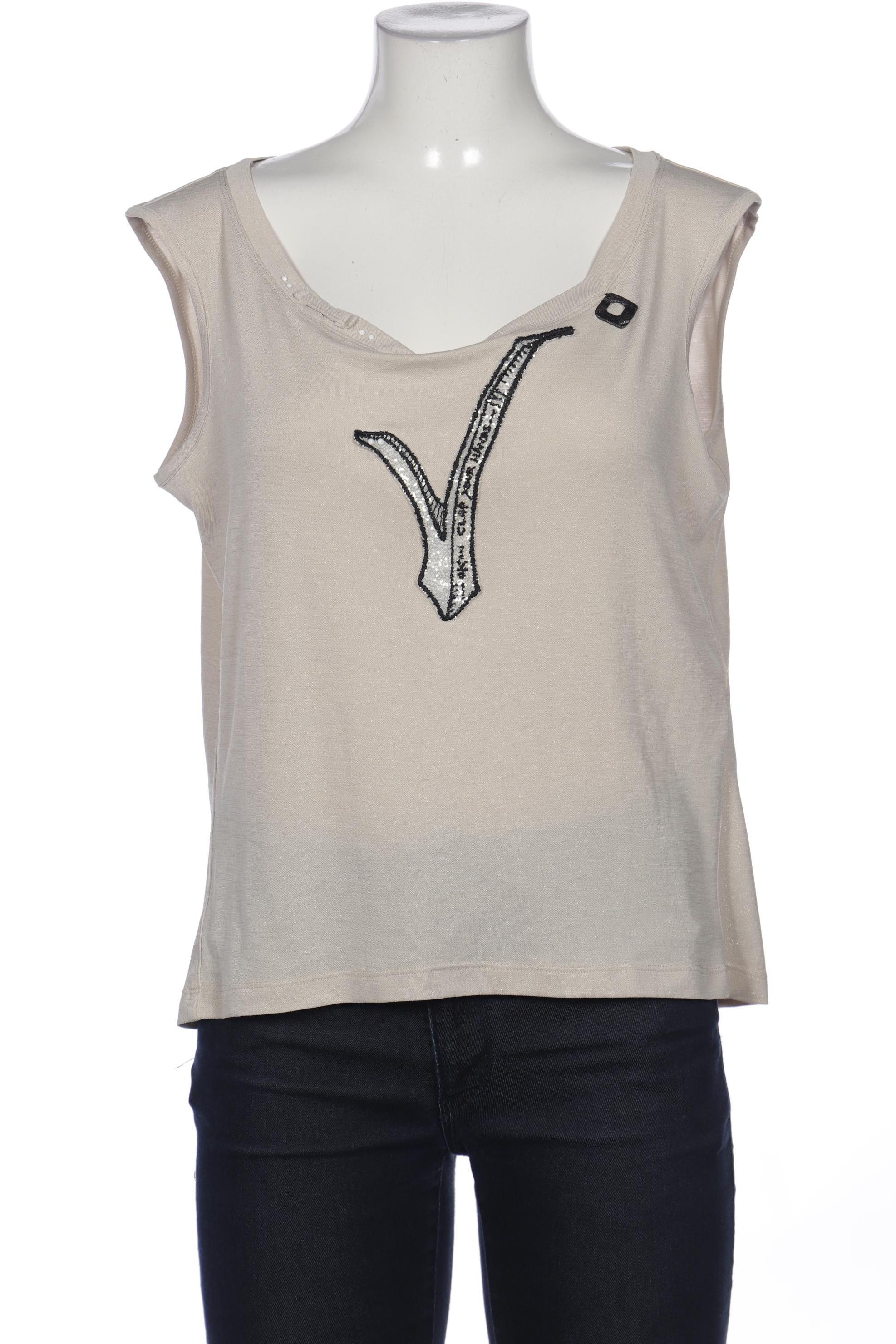 

Elisa Cavaletti Damen Top, beige, Gr. 40