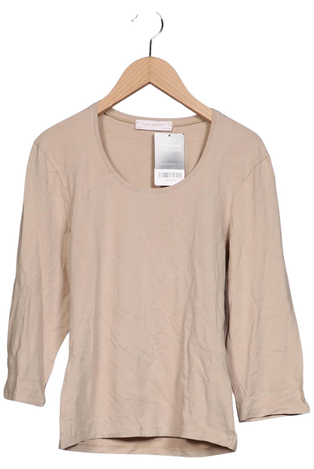 

Elisa Cavaletti Damen Langarmshirt, beige, Gr. 34
