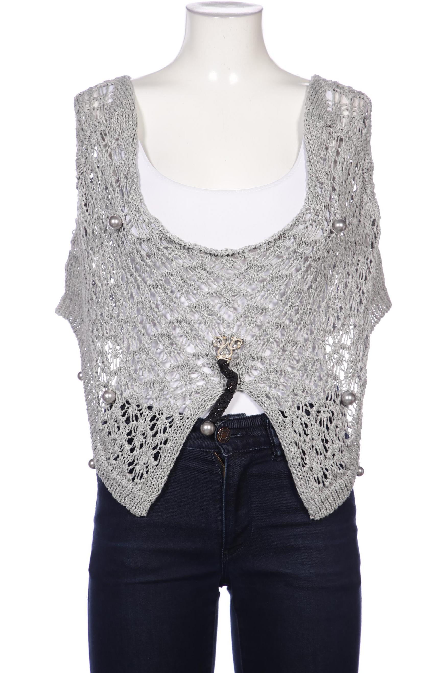

Elisa Cavaletti Damen Strickjacke, grau, Gr. 38