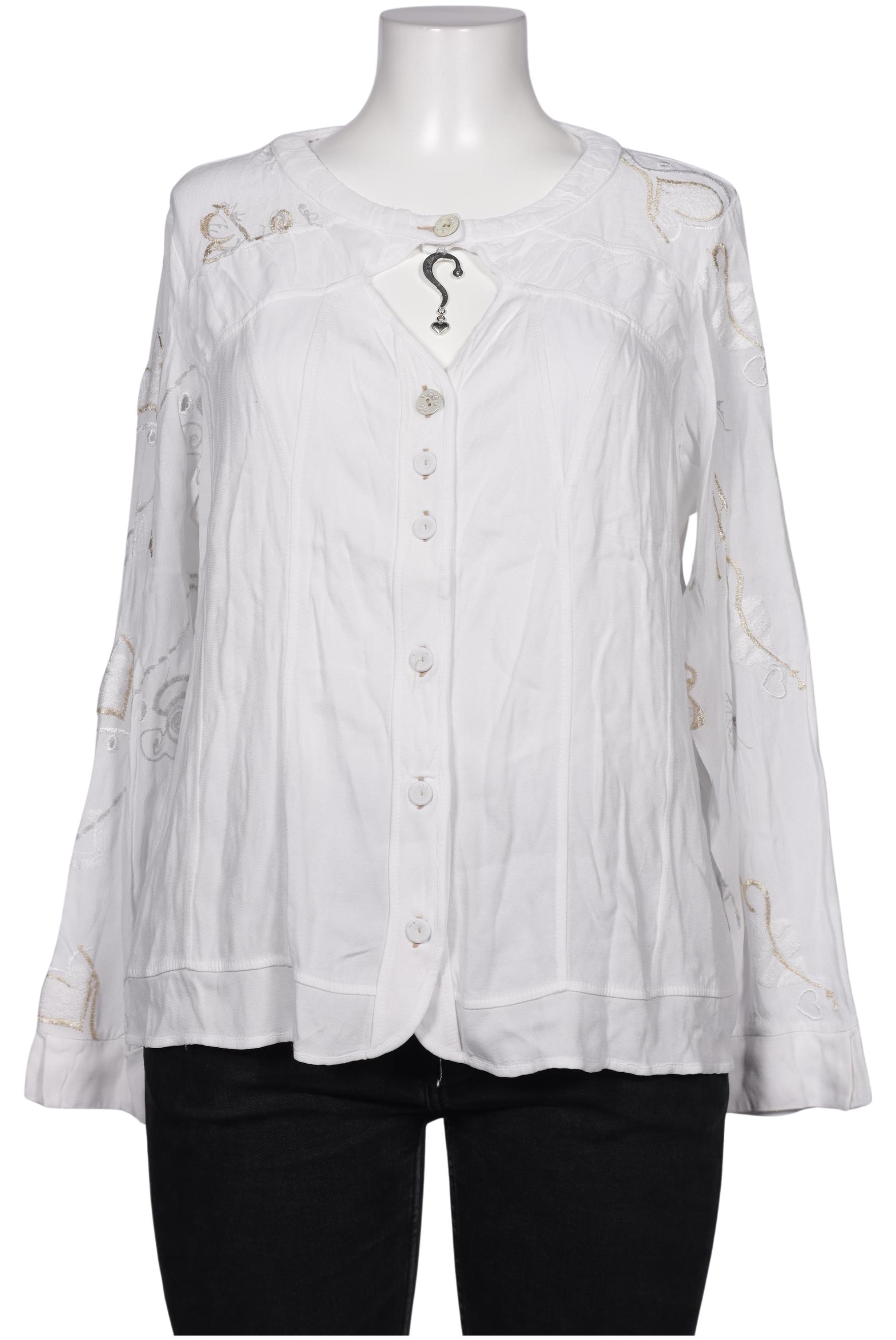 

Elisa Cavaletti Damen Bluse, weiß, Gr. 44