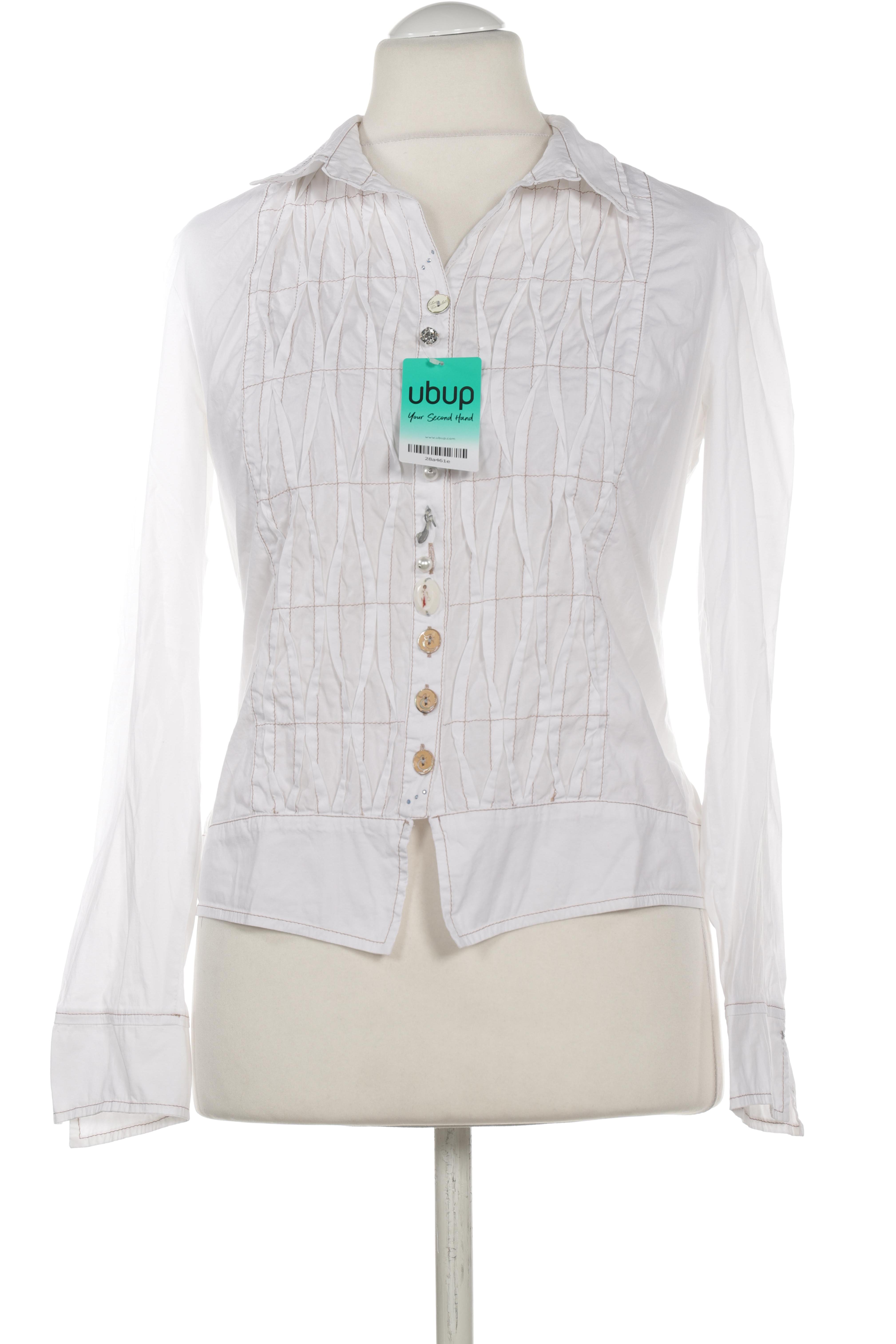 

Elisa Cavaletti Damen Bluse, weiß, Gr. 38