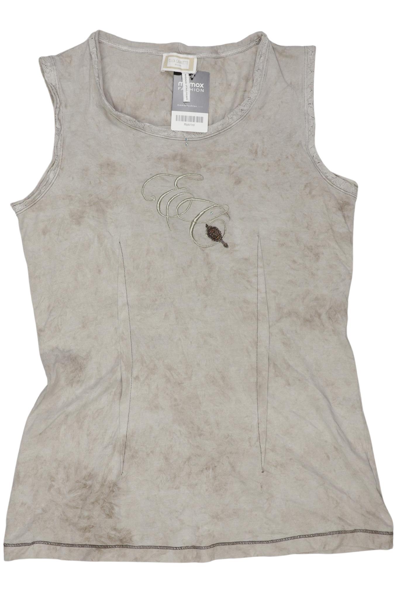 

Elisa Cavaletti Damen Top, beige, Gr. 42