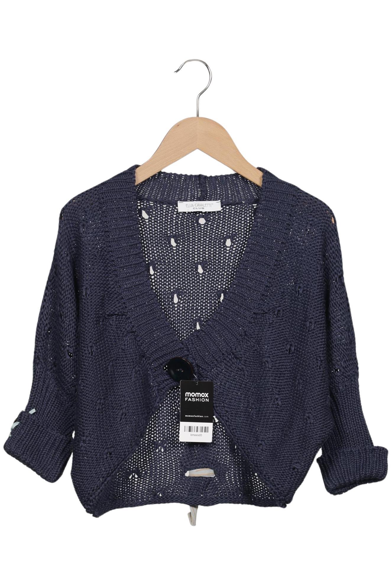 

Elisa Cavaletti Damen Strickjacke, marineblau, Gr. 46