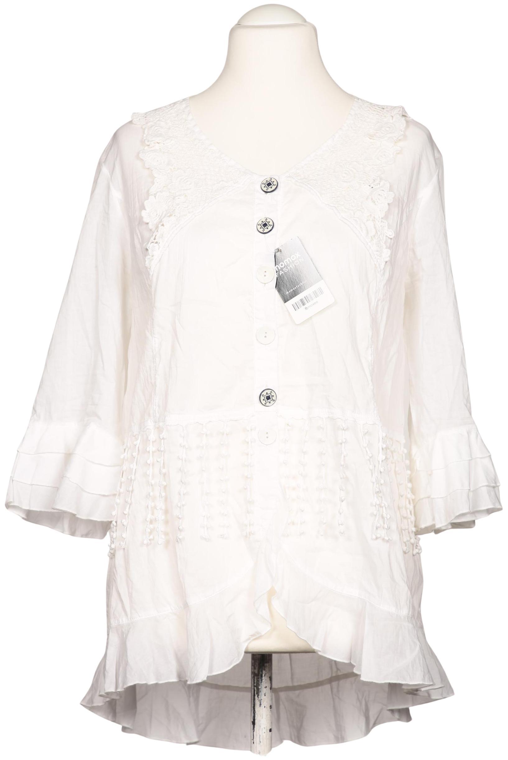 

Elisa Cavaletti Damen Bluse, weiß, Gr. 42