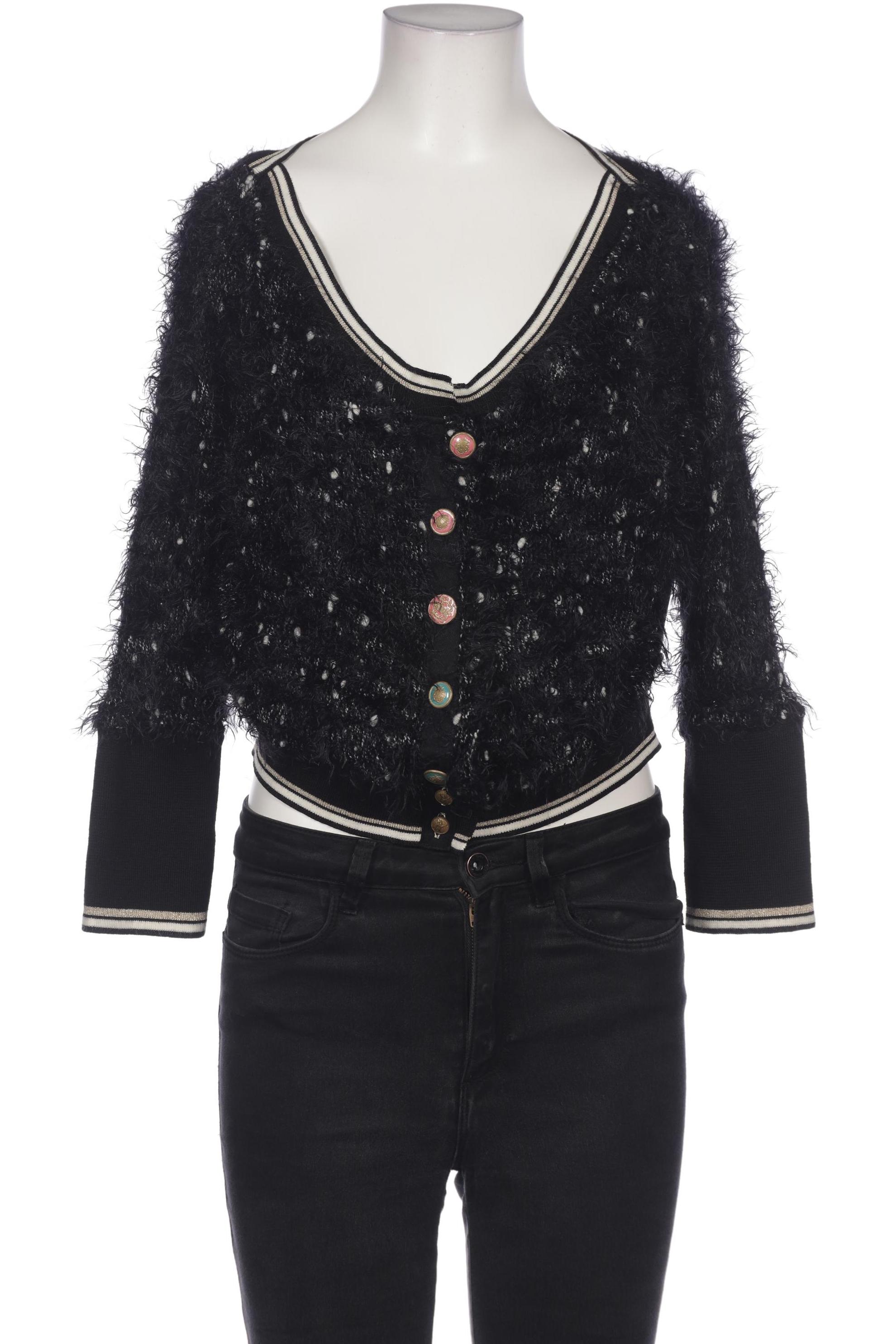 

Elisa Cavaletti Damen Strickjacke, schwarz, Gr. 34