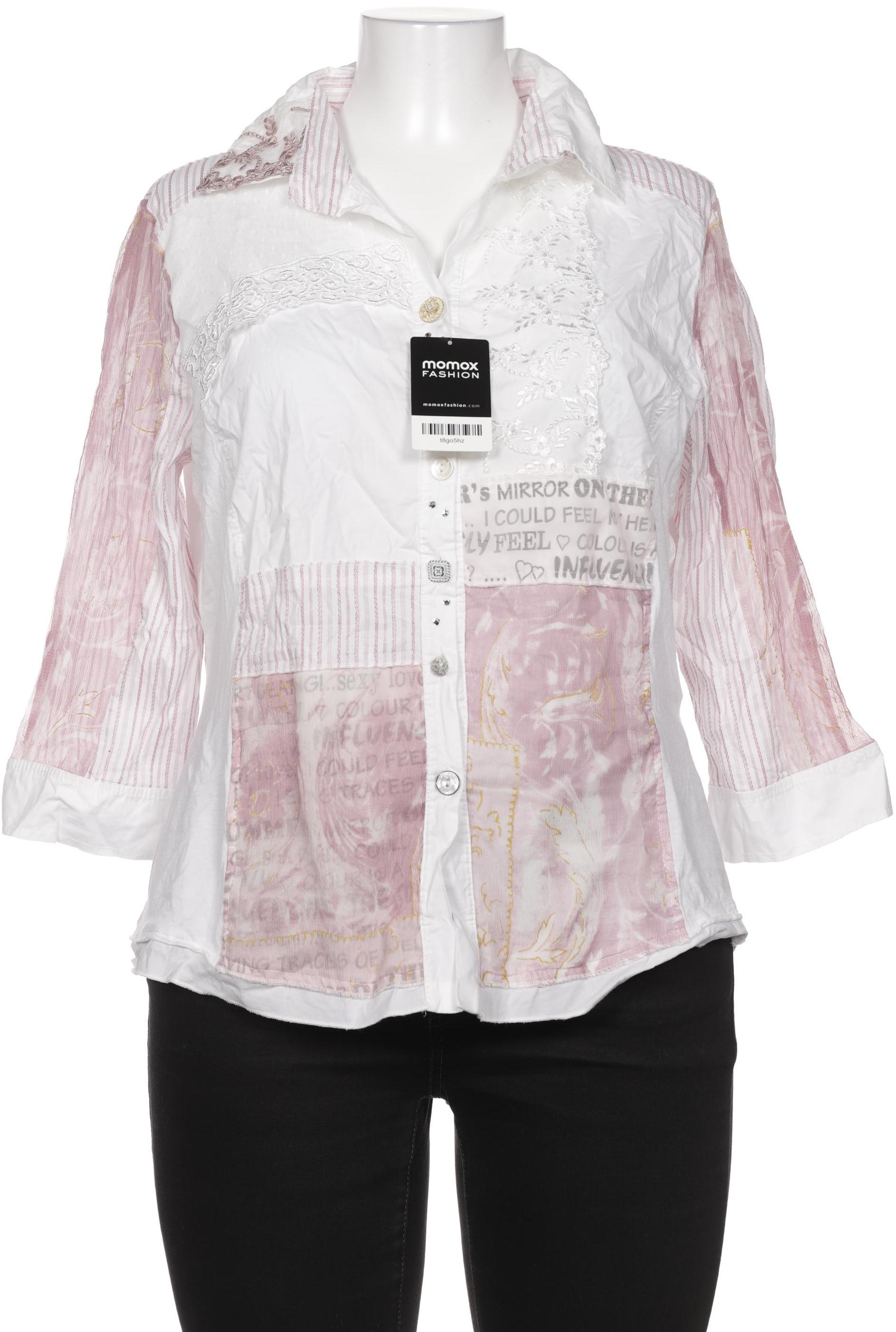 

Elisa Cavaletti Damen Bluse, weiß, Gr. 46