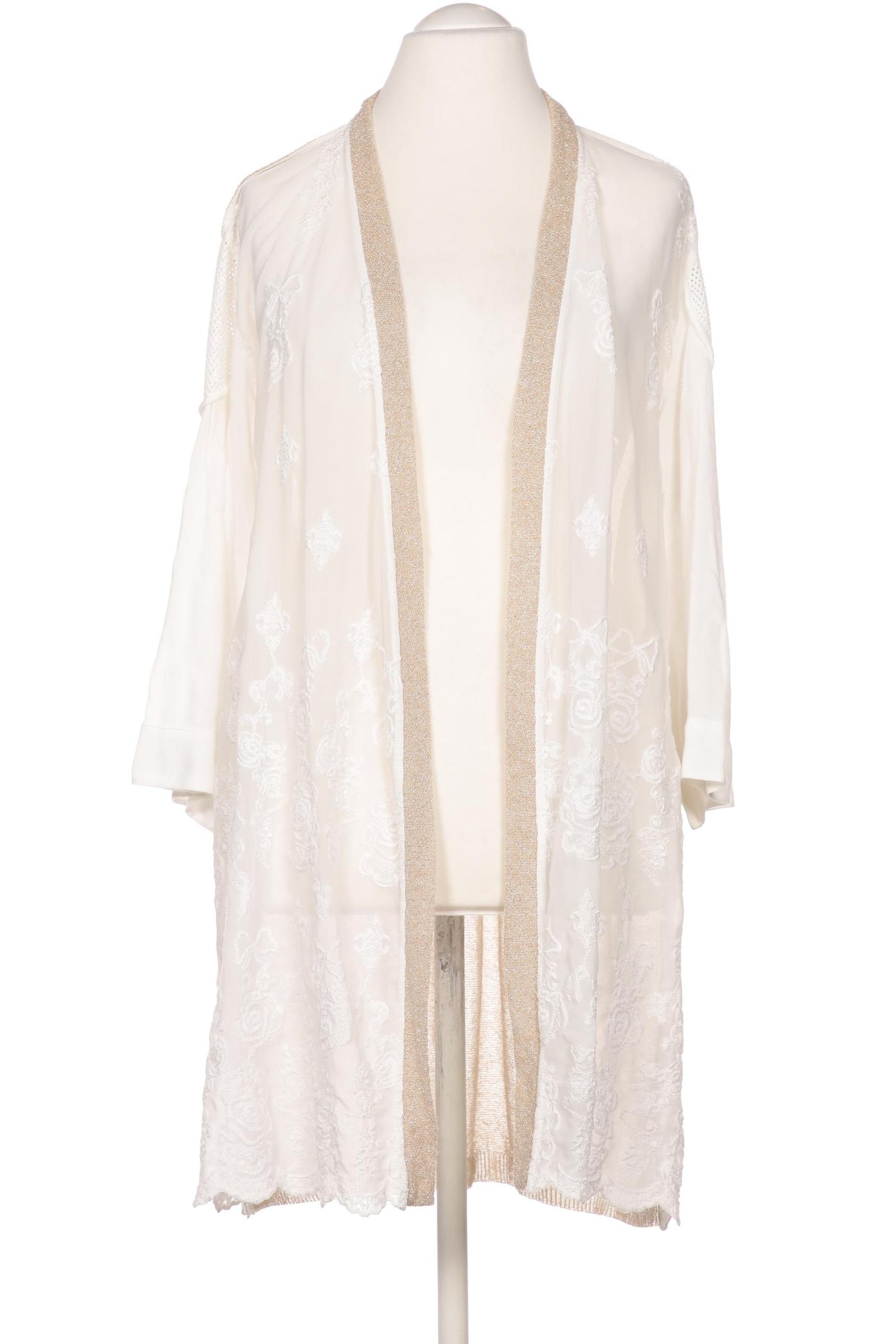 

Elisa Cavaletti Damen Strickjacke, weiß, Gr. 42