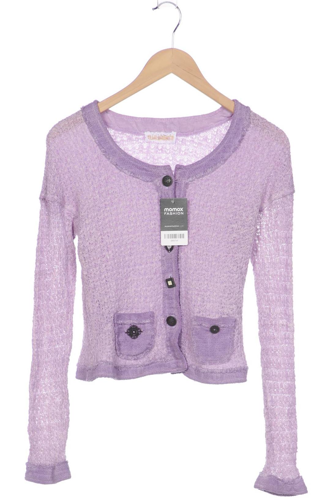 

Elisa Cavaletti Damen Strickjacke, flieder, Gr. 32