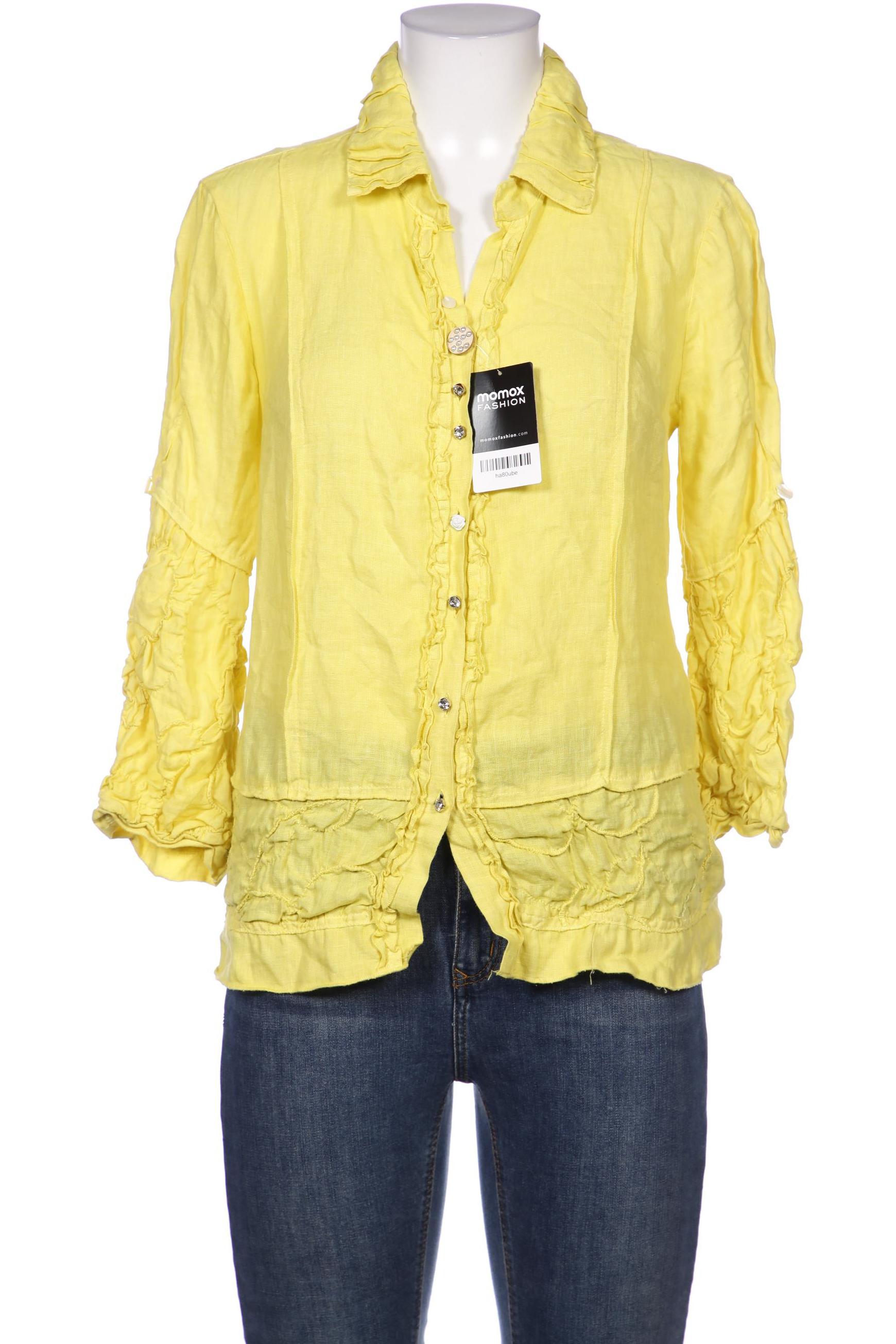 

Elisa Cavaletti Damen Bluse, gelb, Gr. 38