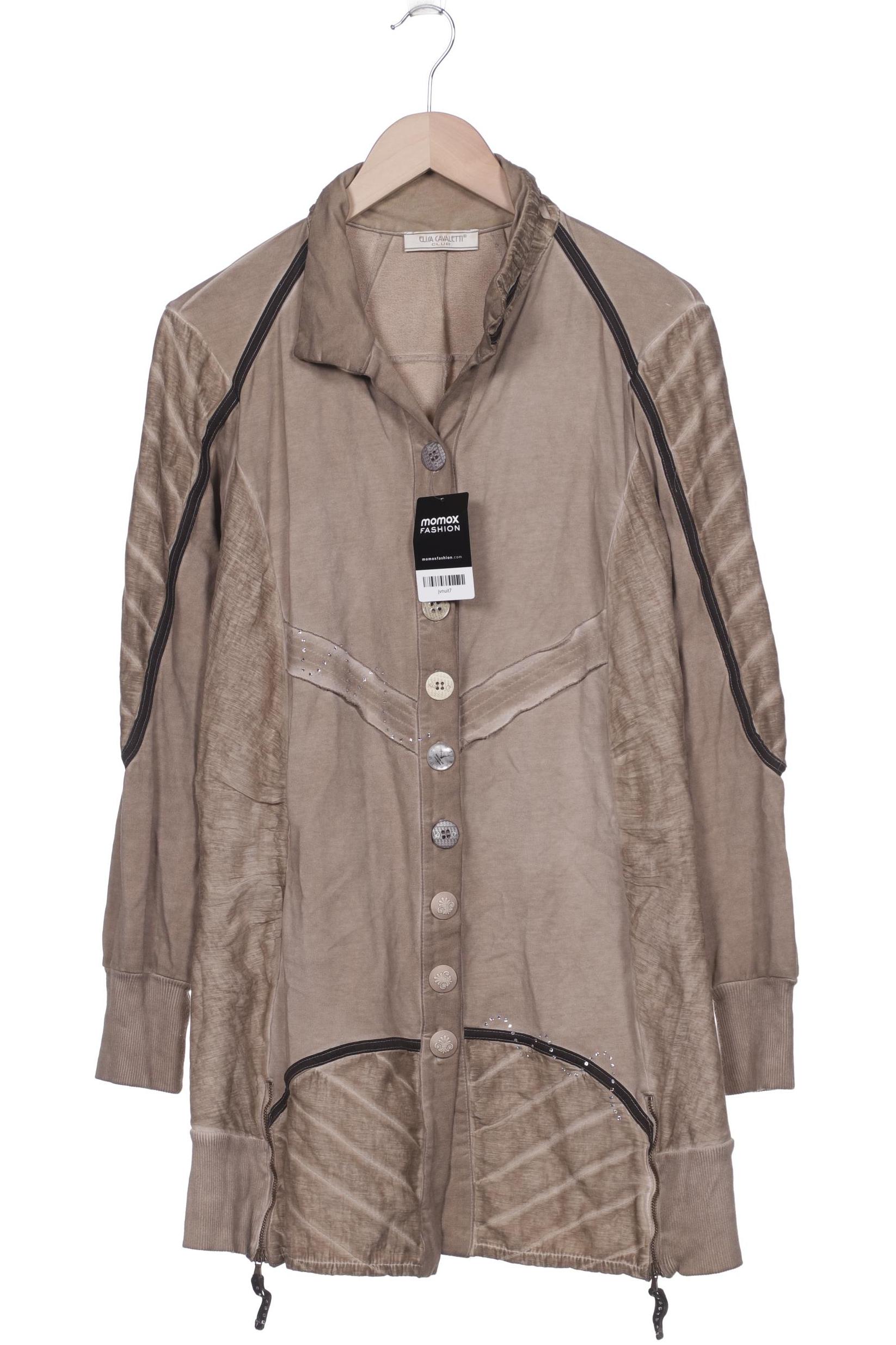 

Elisa Cavaletti Damen Strickjacke, beige, Gr. 42