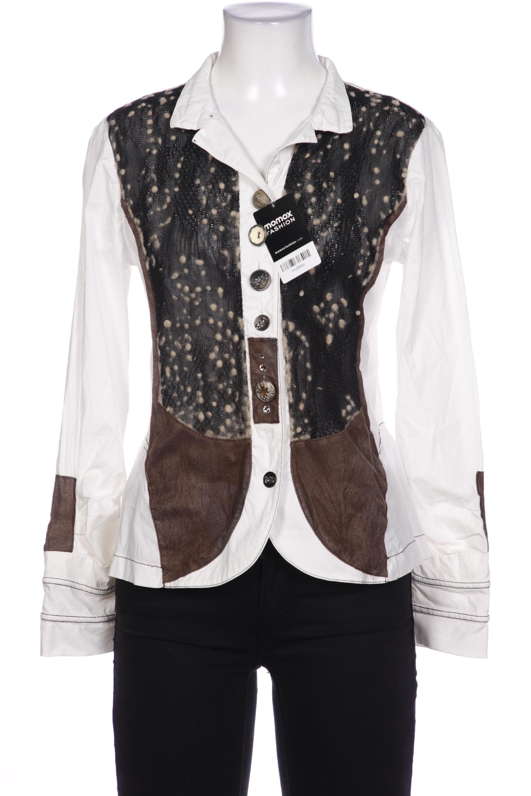 

Elisa Cavaletti Damen Bluse, weiß, Gr. 38