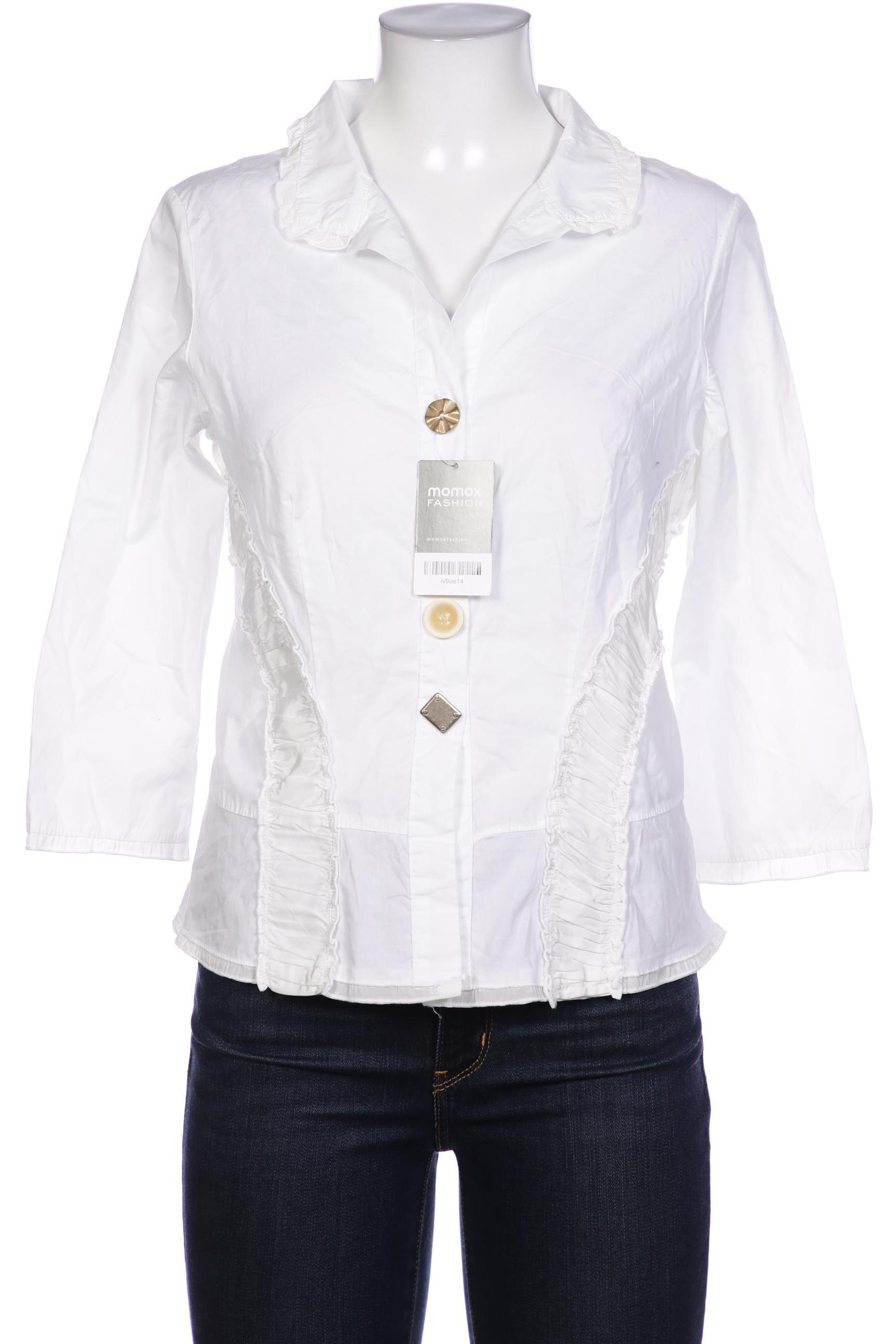 

Elisa Cavaletti Damen Bluse, weiß, Gr. 38