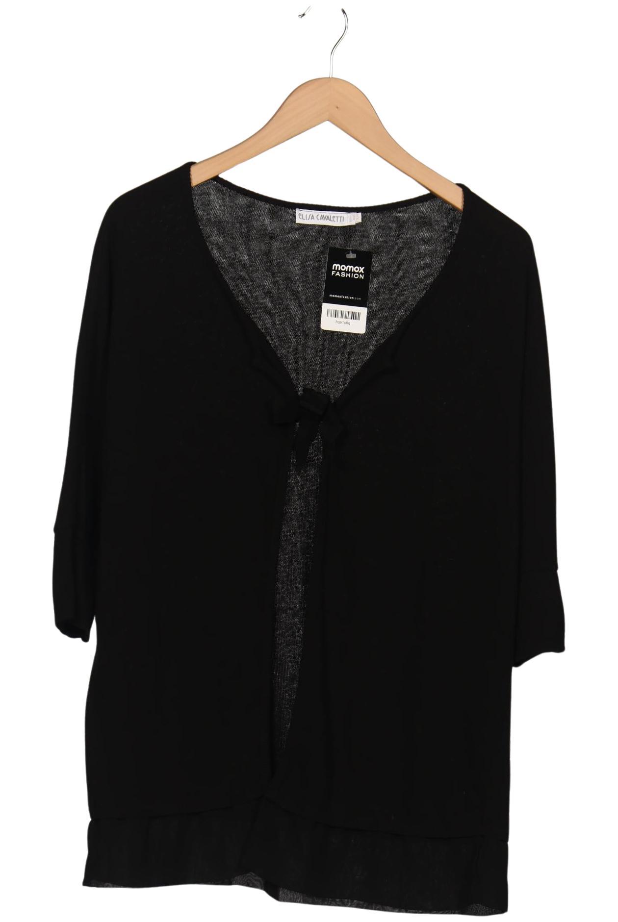 

Elisa Cavaletti Damen Strickjacke, schwarz, Gr. 38