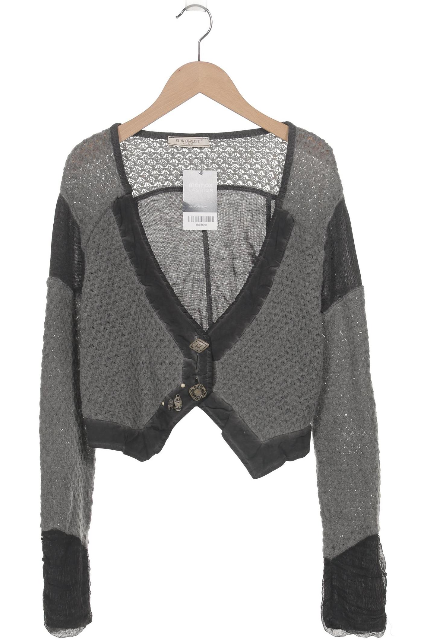 

Elisa Cavaletti Damen Strickjacke, grau, Gr. 38
