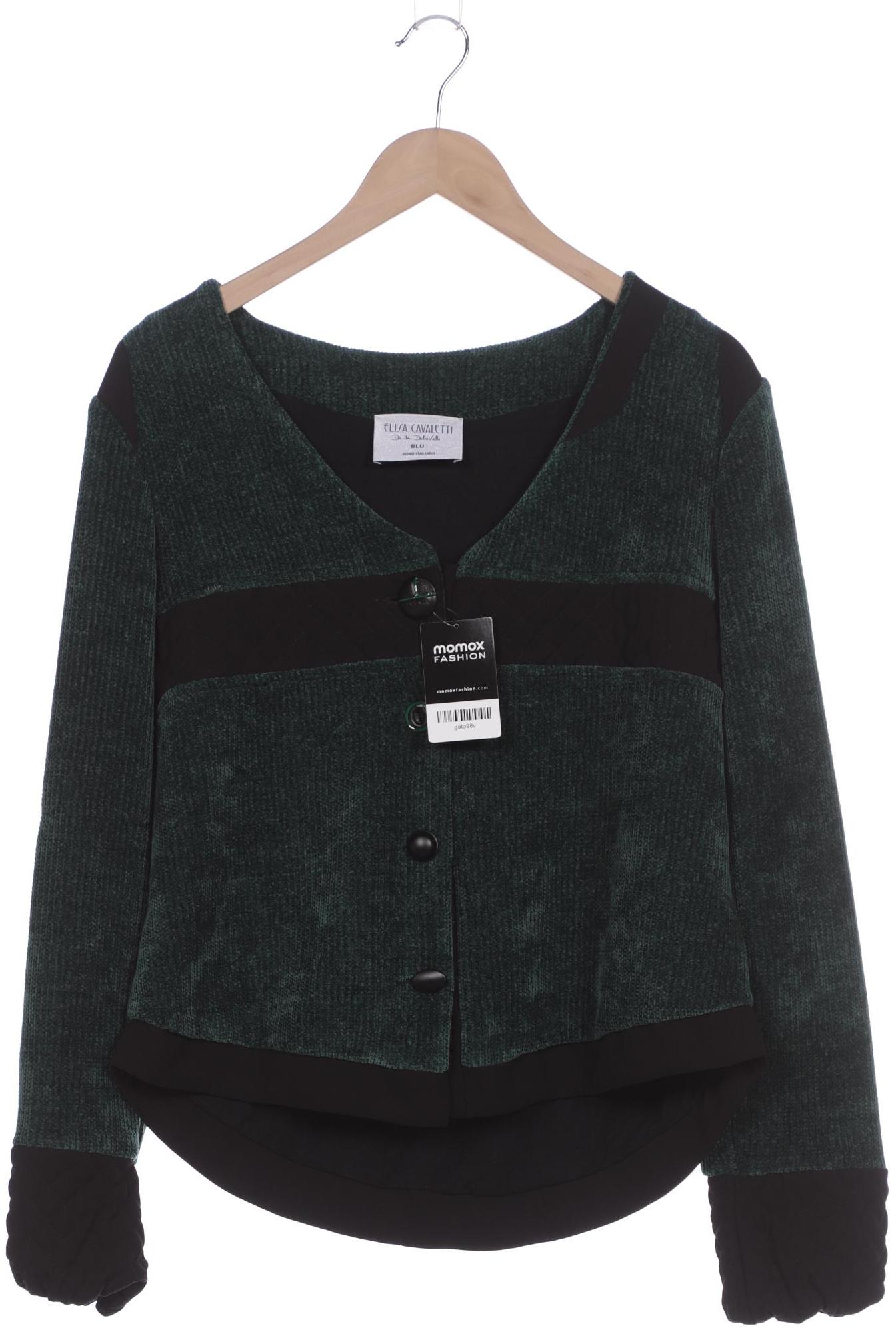 

Elisa Cavaletti Damen Strickjacke, grün, Gr. 40
