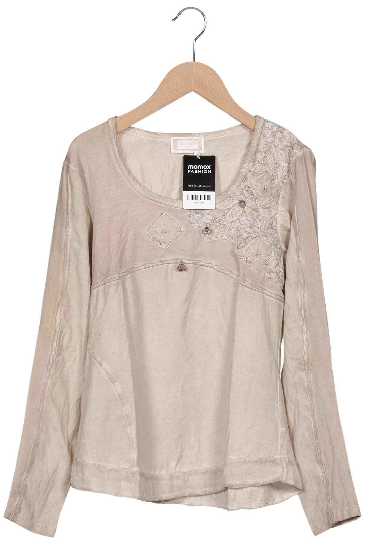 

Elisa Cavaletti Damen Langarmshirt, beige, Gr. 36