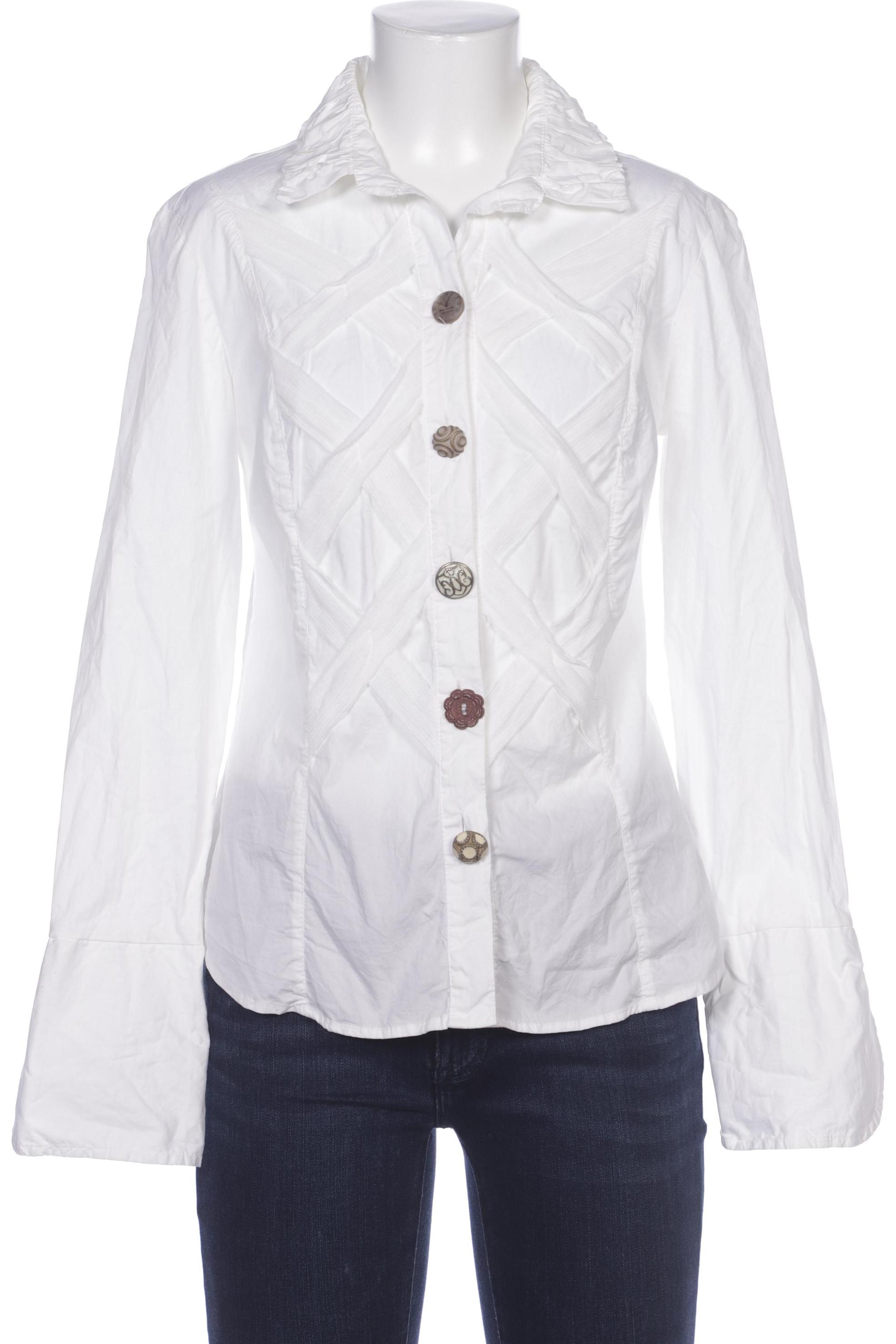 

Elisa Cavaletti Damen Bluse, weiß, Gr. 38