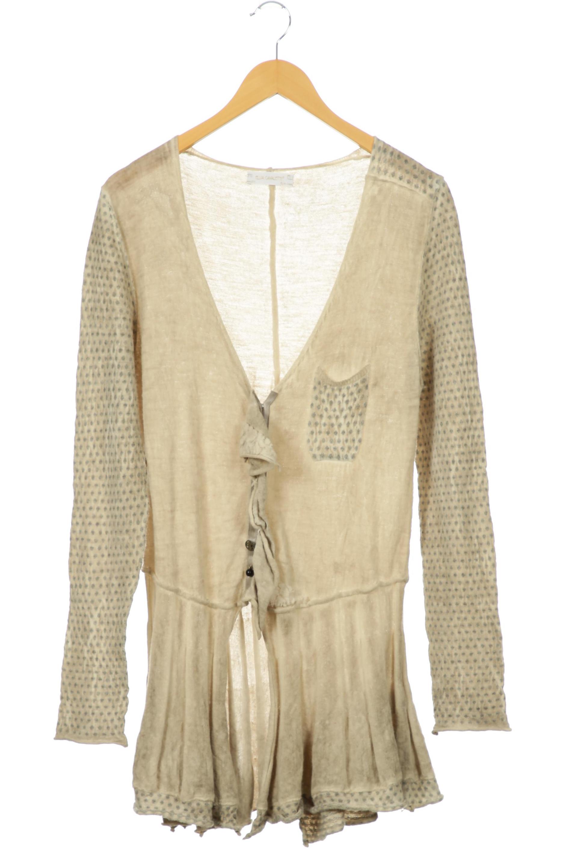 

Elisa Cavaletti Damen Strickjacke, beige, Gr. 44