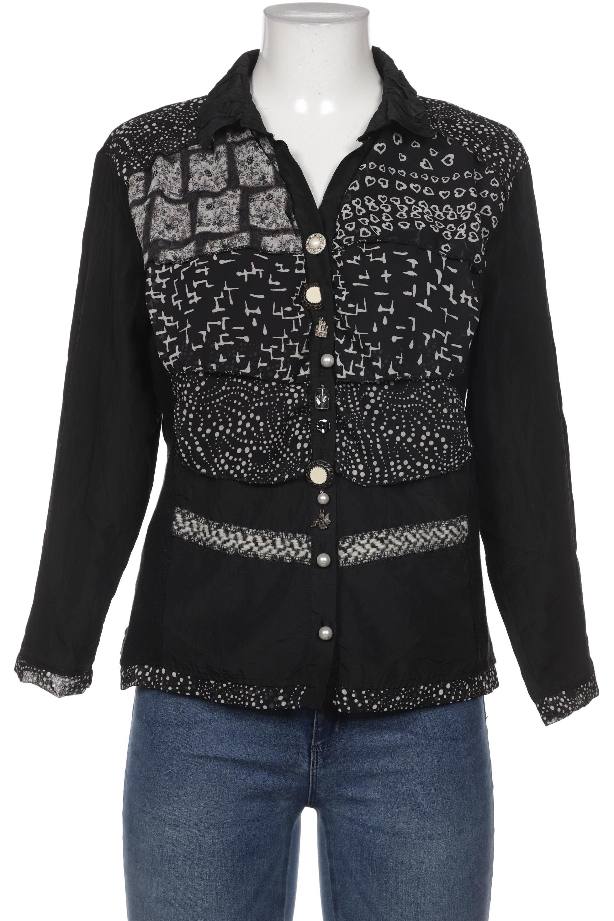 

Elisa Cavaletti Damen Bluse, schwarz, Gr. 42